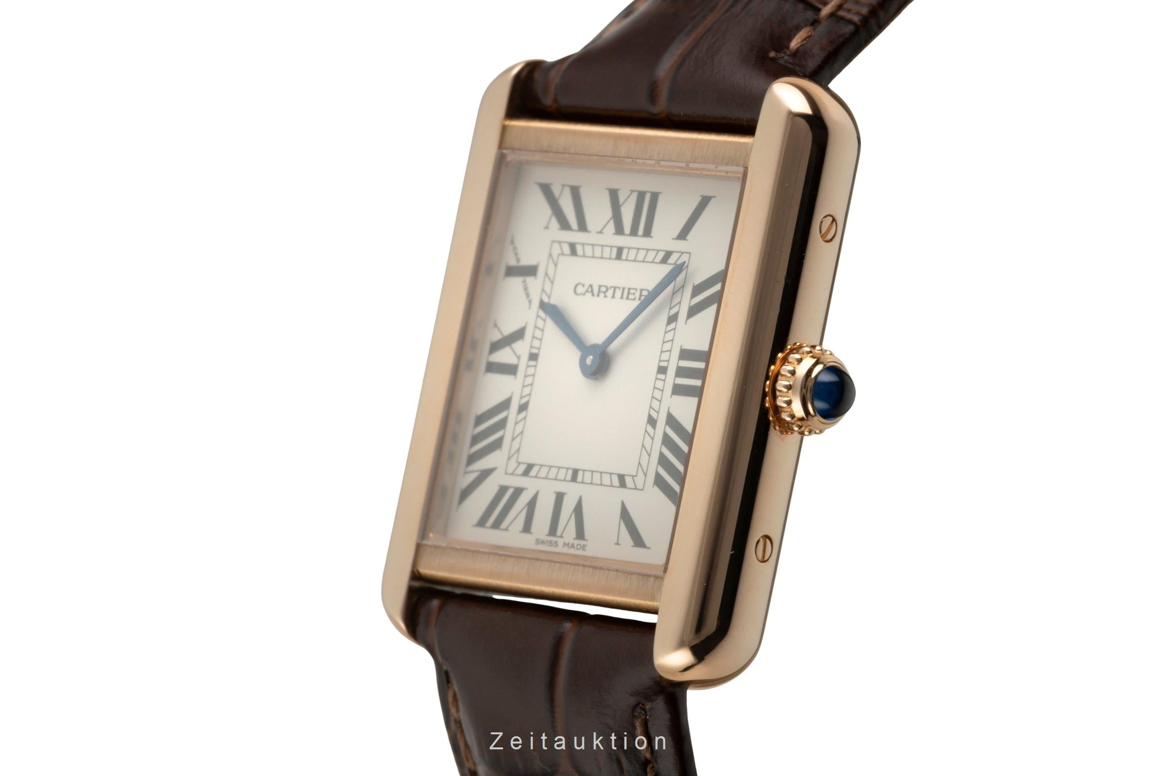 Cartier Tank or rouge 18 ct quartz montre pour femmes W5200024 LP: 5950EUR  [2603975]