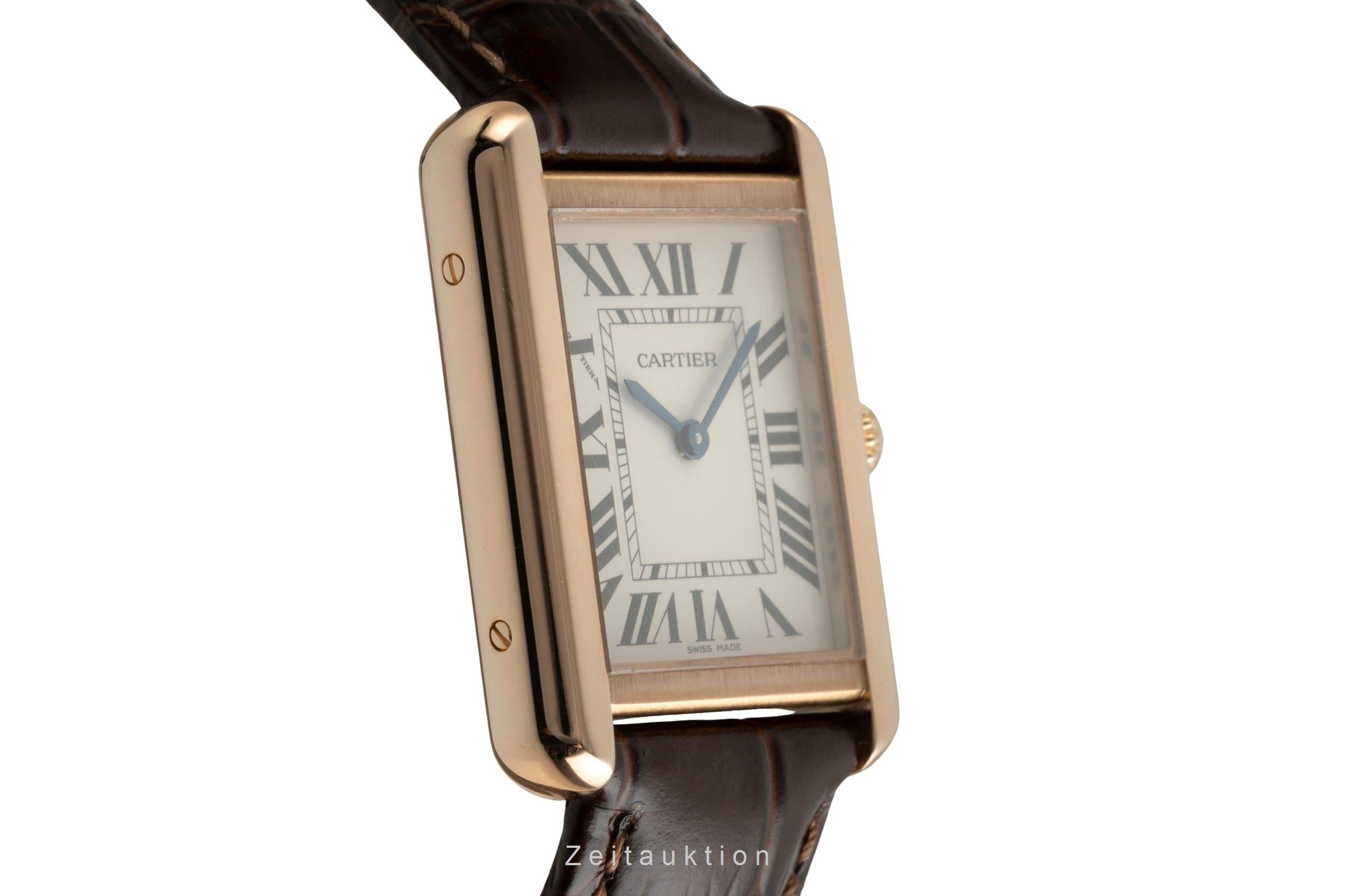 Cartier Tank or rouge 18 ct quartz montre pour femmes W5200024 LP: 5950EUR  [2603975]