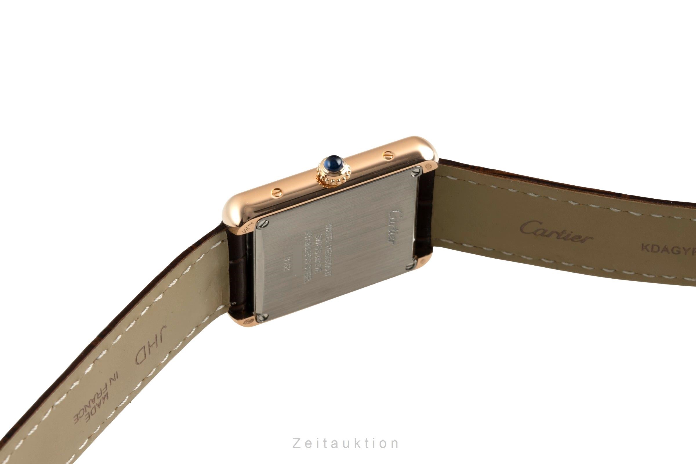 Cartier Tank or rouge 18 ct quartz montre pour femmes W5200024 LP: 5950EUR  [2603975]
