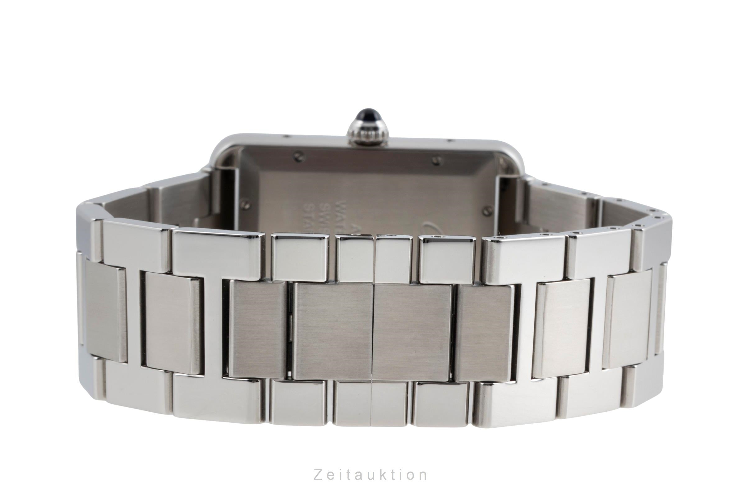 Cartier Tank acero automático reloj para caballeros W5200028  [2603976]