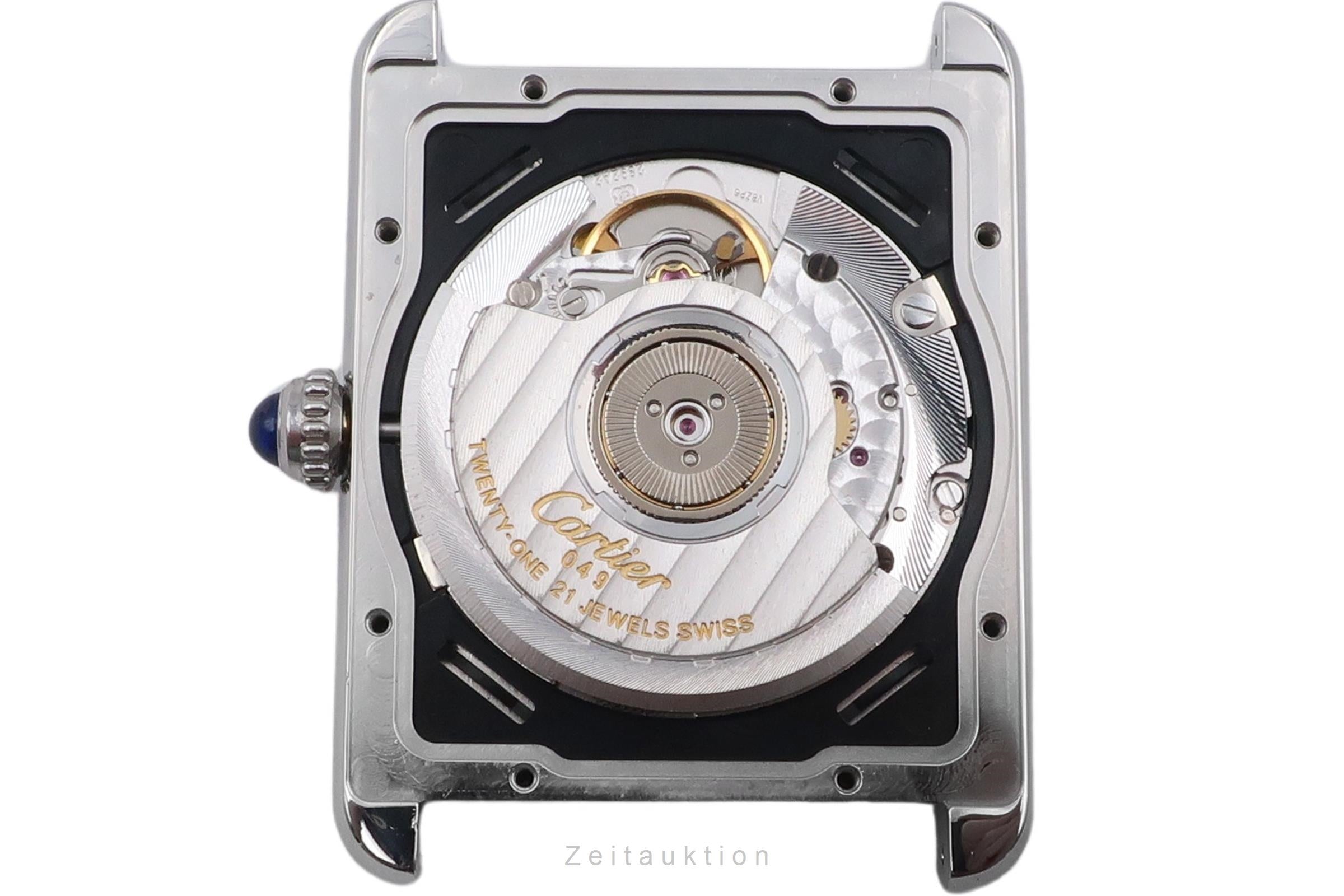 Cartier Tank acero automático reloj para caballeros W5200028  [2603976]