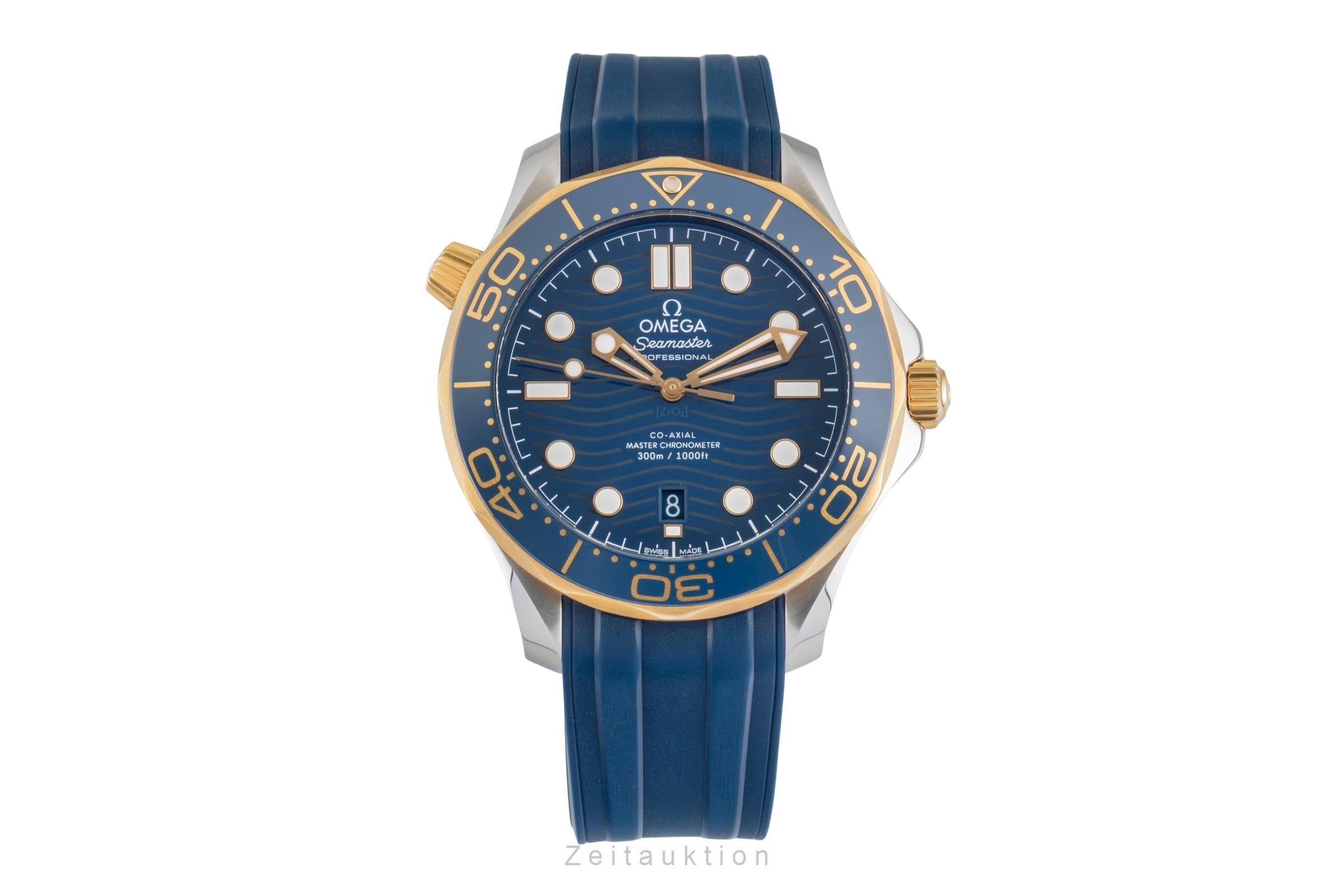 Omega Seamaster steel / gold automatic men's watch 210.22.42.20.03.001 LP: 9300EUR  [2603978]
