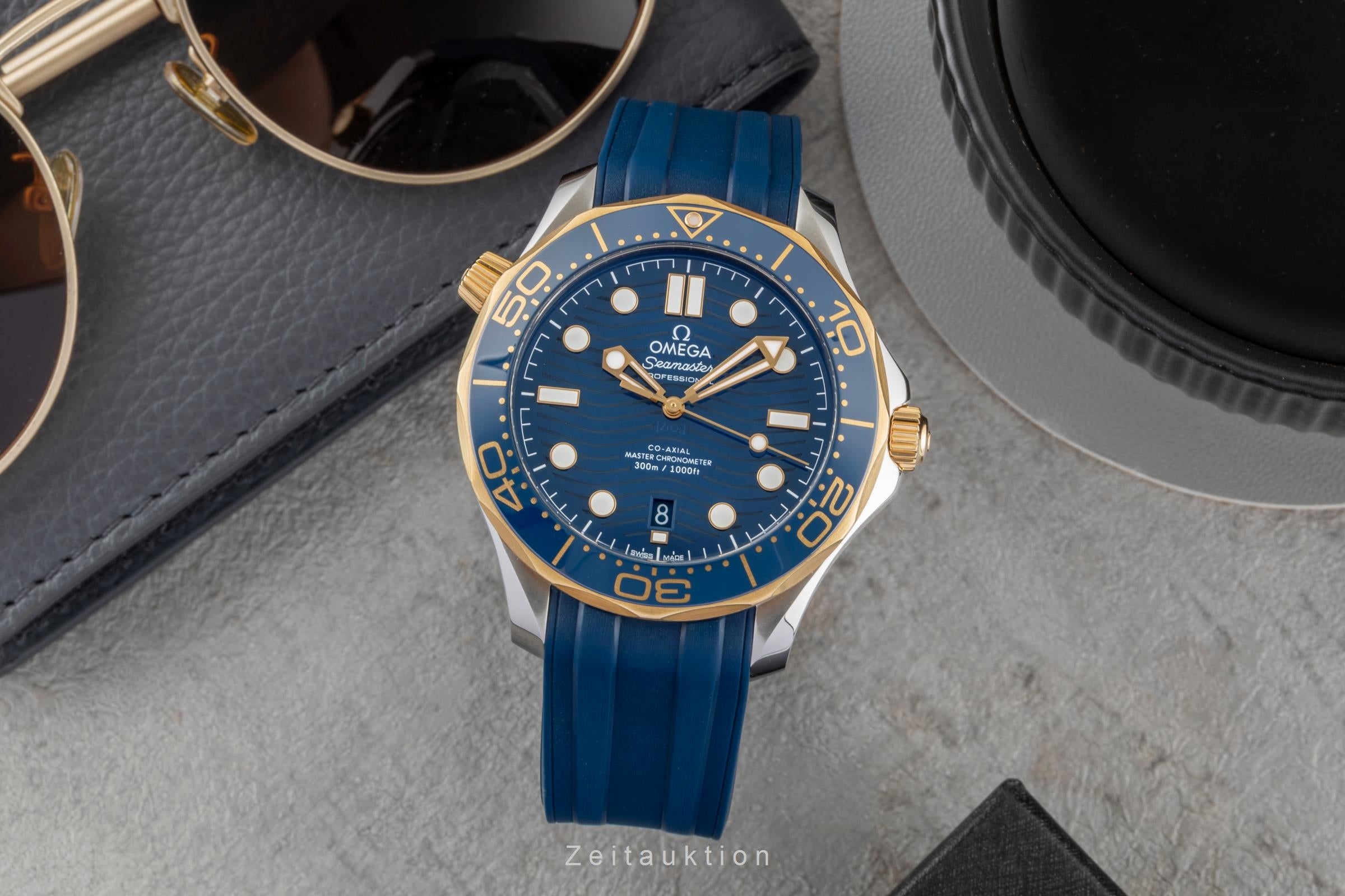 Omega Seamaster steel / gold automatic men's watch 210.22.42.20.03.001 LP: 9300EUR  [2603978]