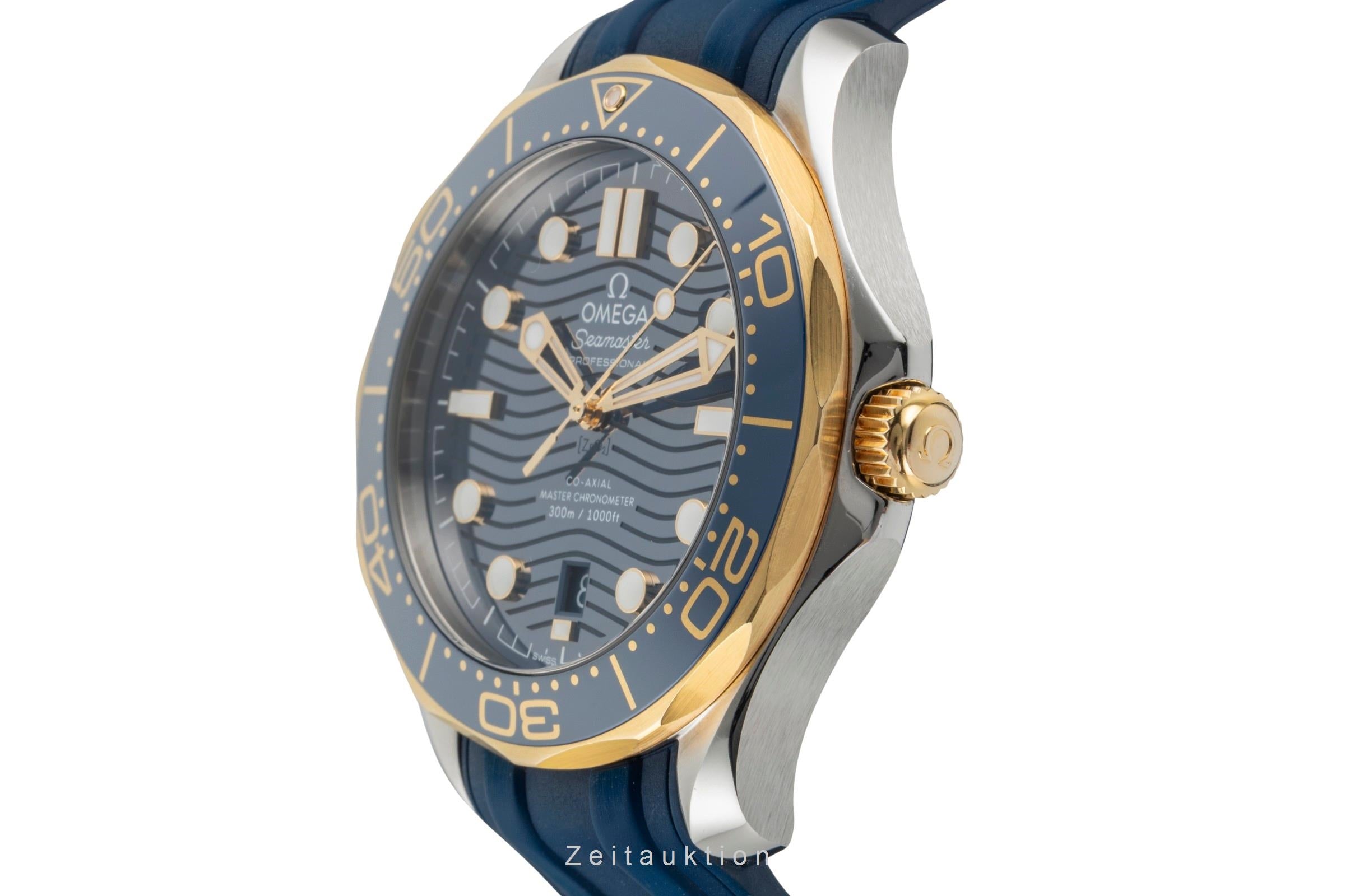Omega Seamaster steel / gold automatic men's watch 210.22.42.20.03.001 LP: 9300EUR  [2603978]