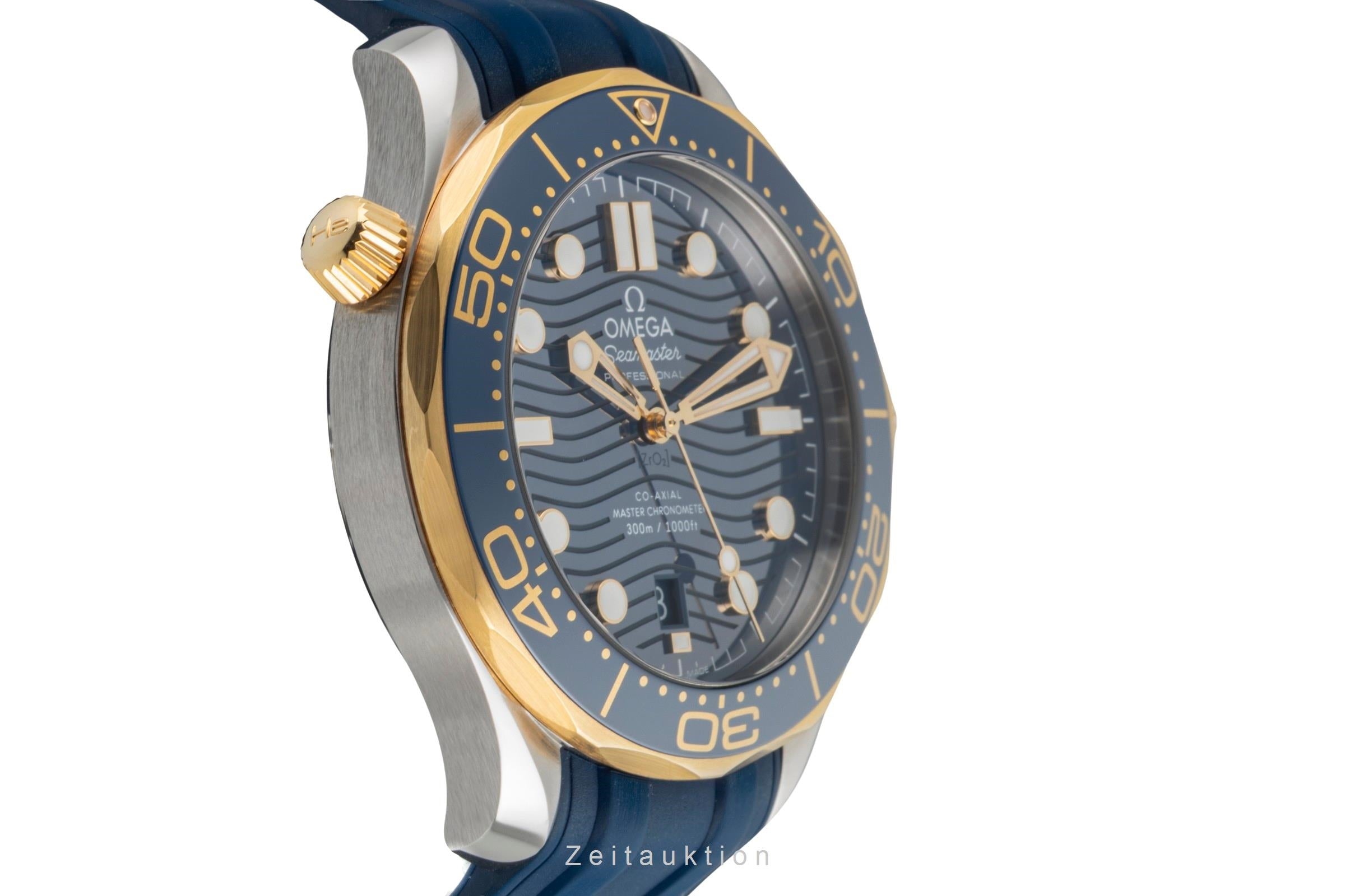 Omega Seamaster steel / gold automatic men's watch 210.22.42.20.03.001 LP: 9300EUR  [2603978]