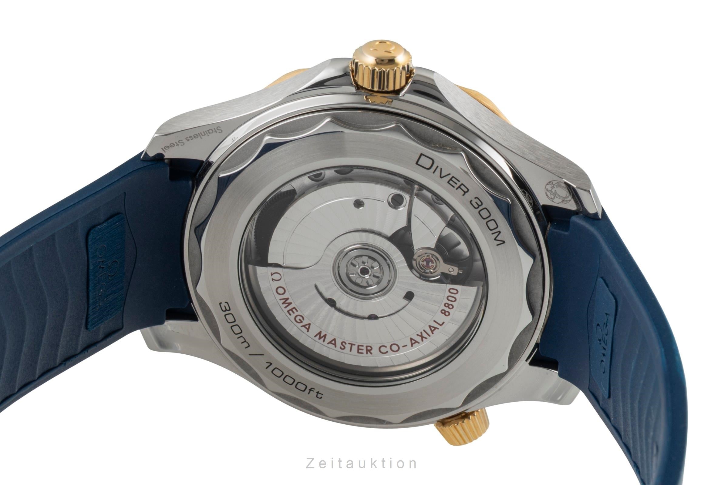 Omega Seamaster steel / gold automatic men's watch 210.22.42.20.03.001 LP: 9300EUR  [2603978]