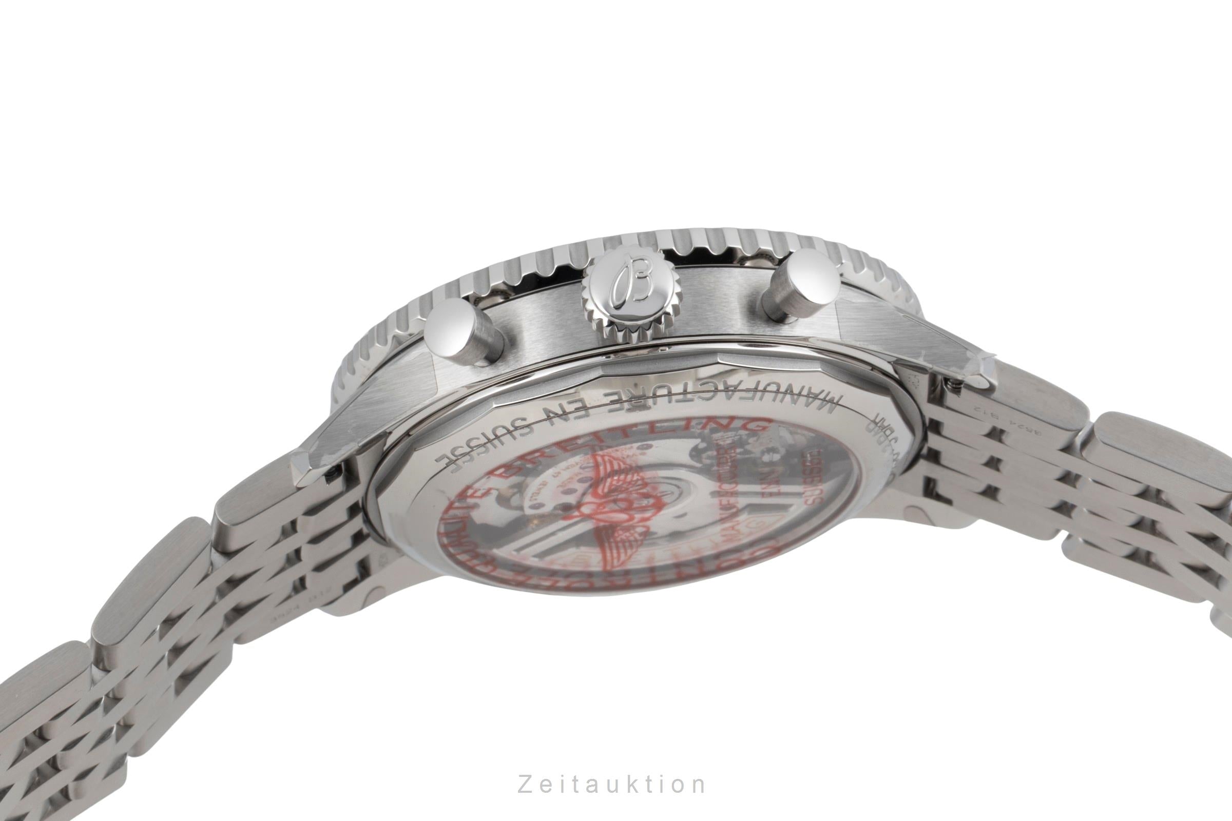 Breitling Navitimer chronograph steel automatic men's watch AB0138241G1A1 LP: 9850EUR  [2603981]