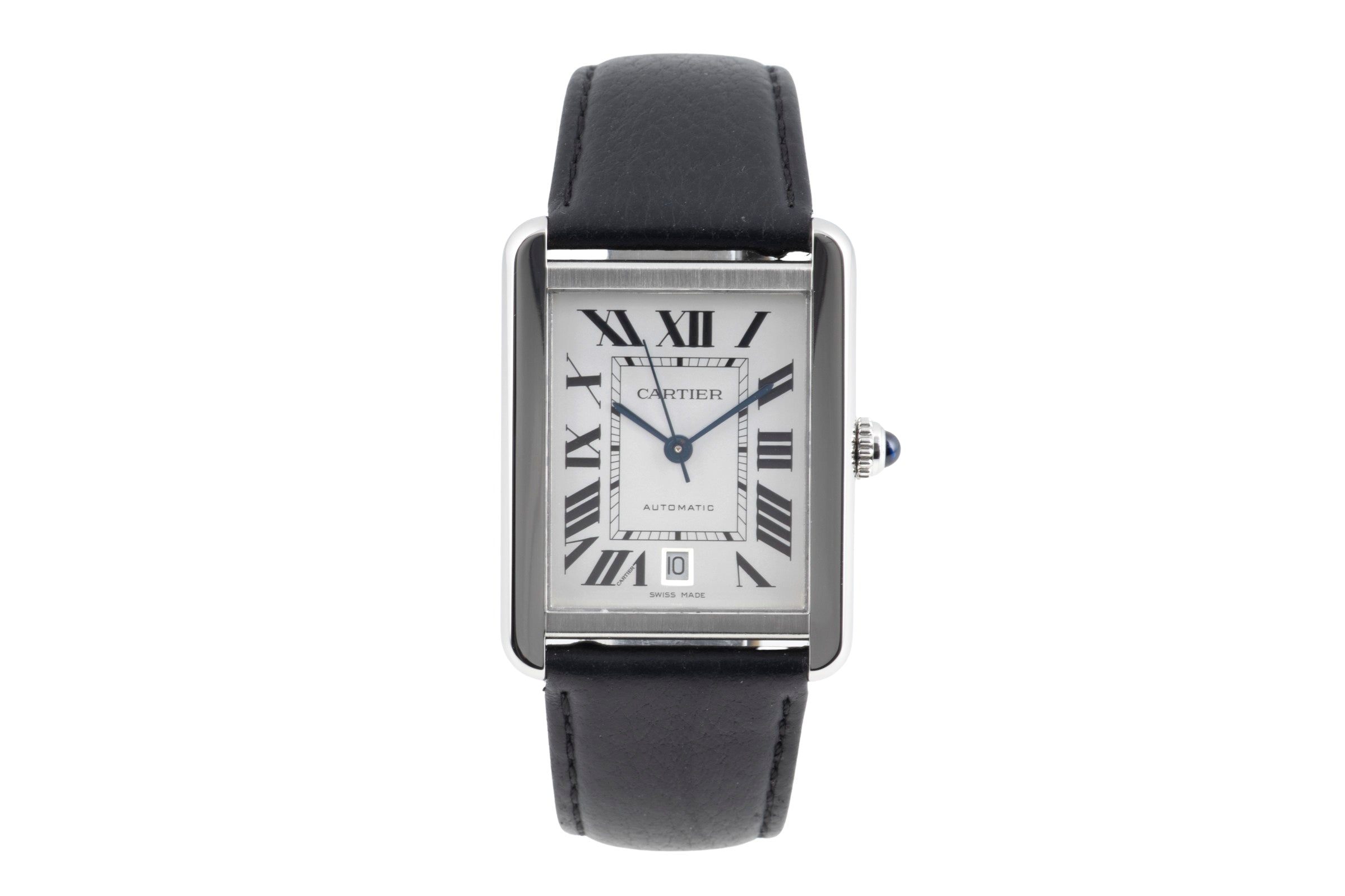 Cartier Tank steel automatic men's watch W5200027  [2603983]