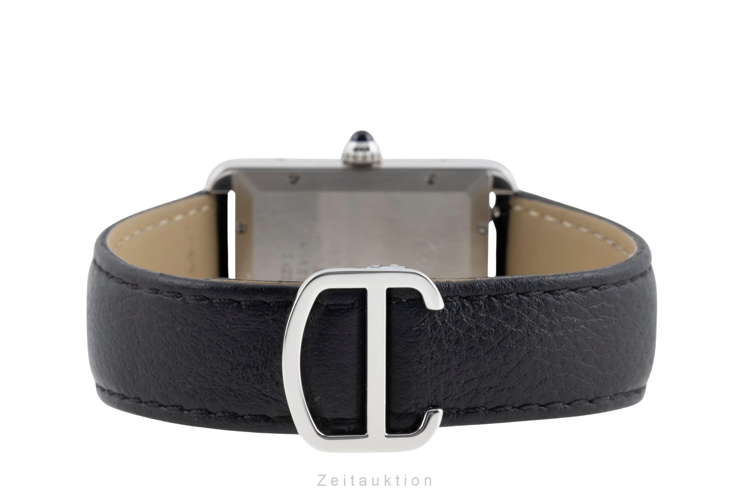 Cartier Tank acero automático reloj para caballeros W5200027  [2603983]