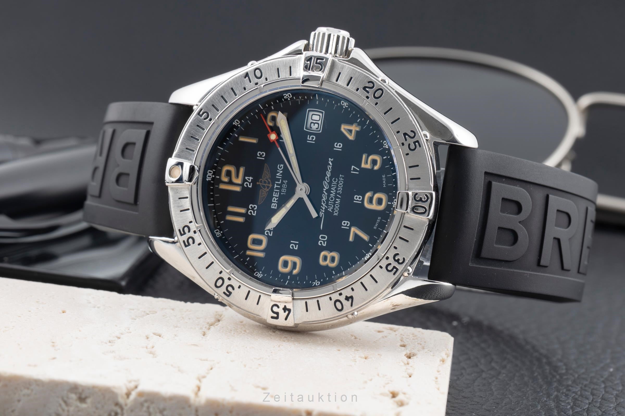 Breitling Superocean acero automático reloj para caballeros A17040  [2603984]