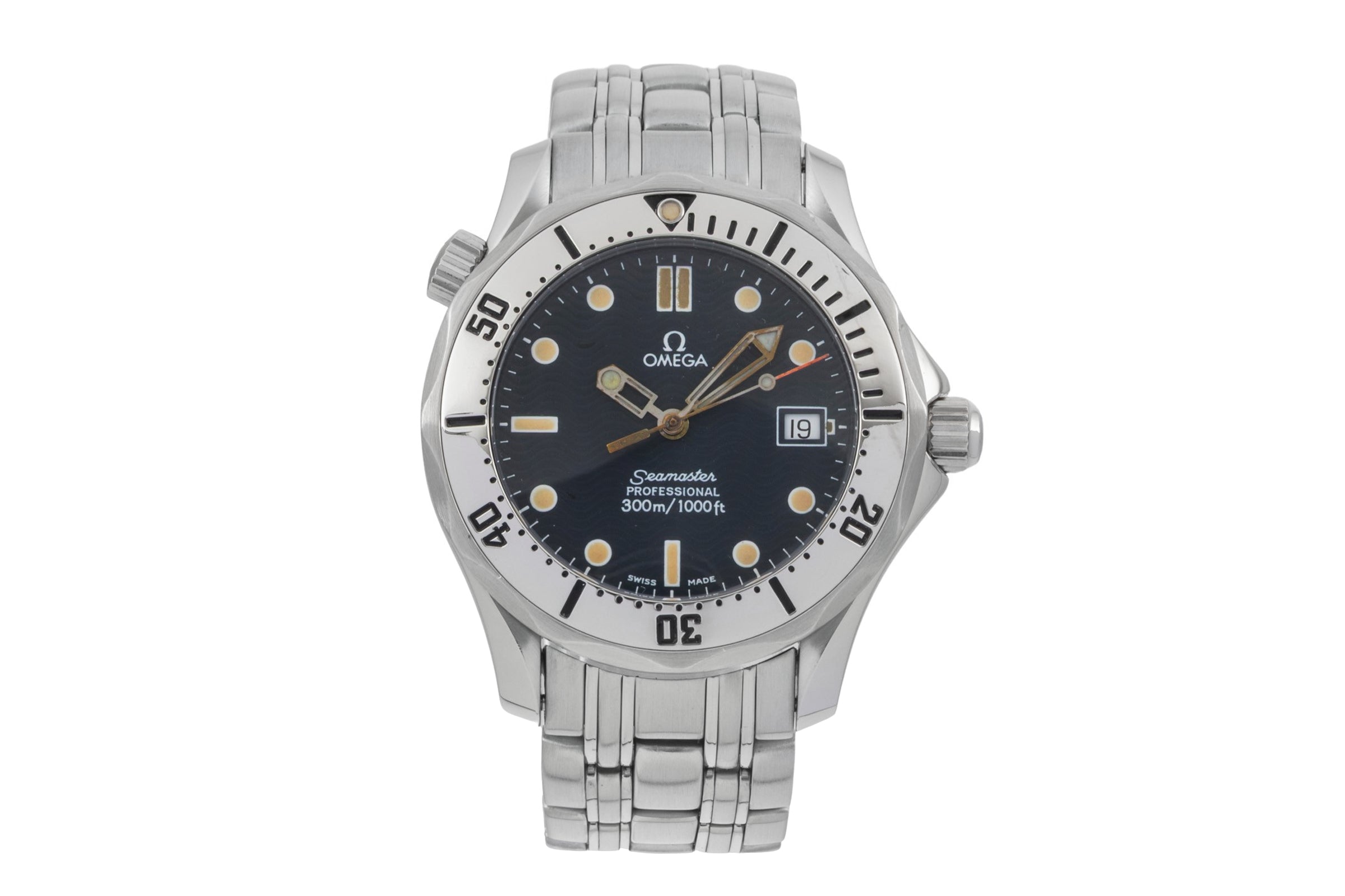 Omega Seamaster acero cuarzo reloj para caballeros 2562.80.00  [2603988]
