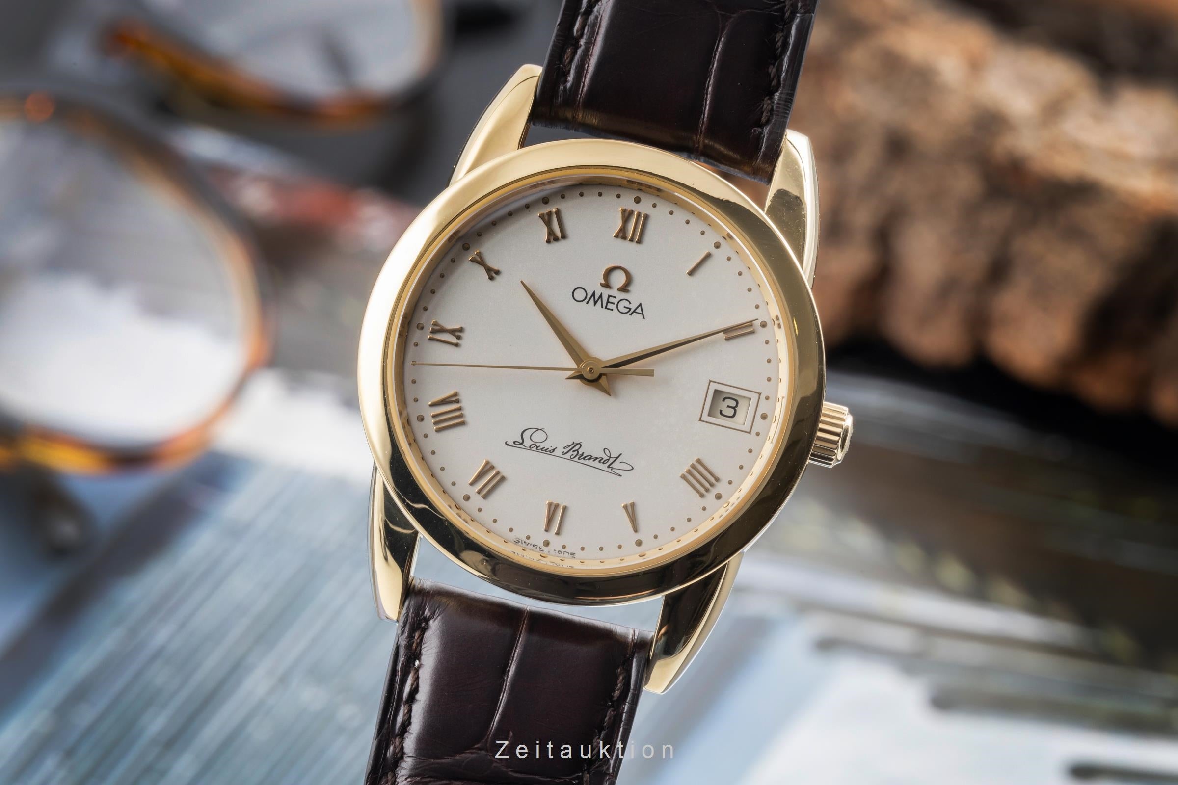 Omega Louis Brandt 18 ct gold automatic men's watch 5311.31.00  166.0300  [2603989]