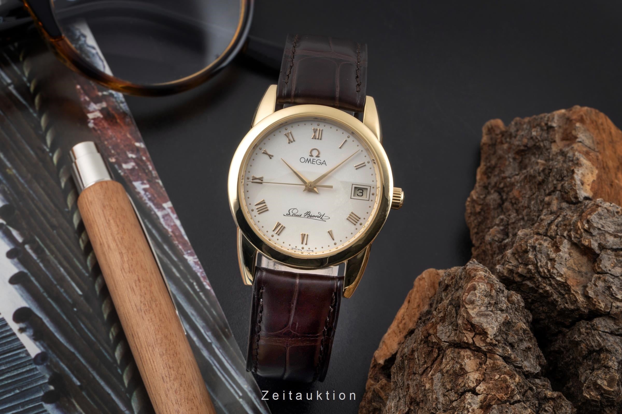 Omega Louis Brandt 18 ct gold automatic men's watch 5311.31.00  166.0300  [2603989]