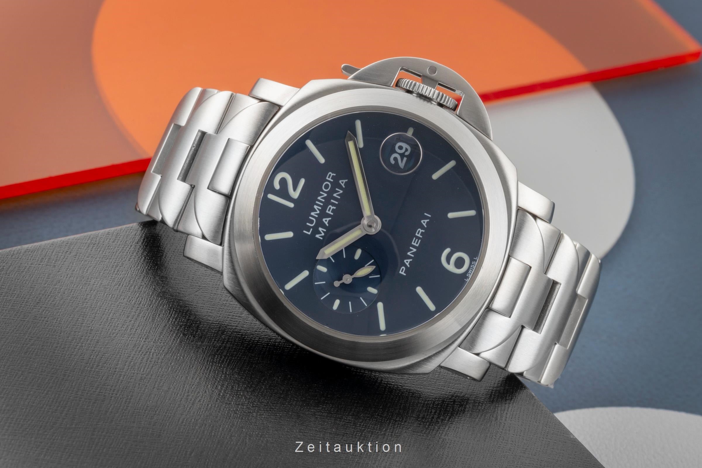 Panerai Luminor Marina acciaio automatismo orologio da uomo PAM00069  [2603991]