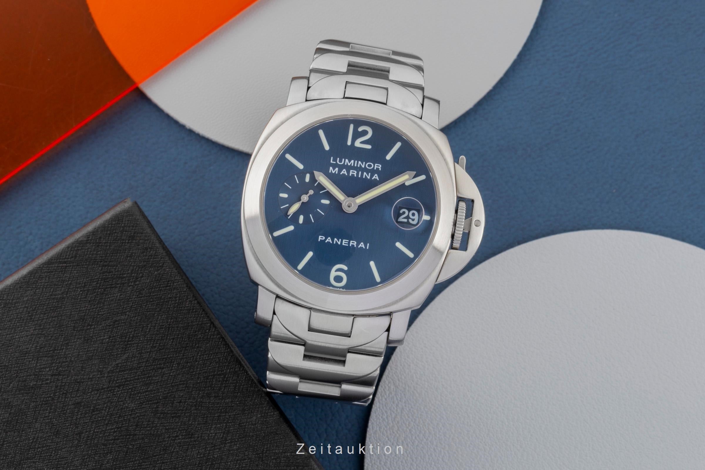 Panerai Luminor Marina acciaio automatismo orologio da uomo PAM00069  [2603991]