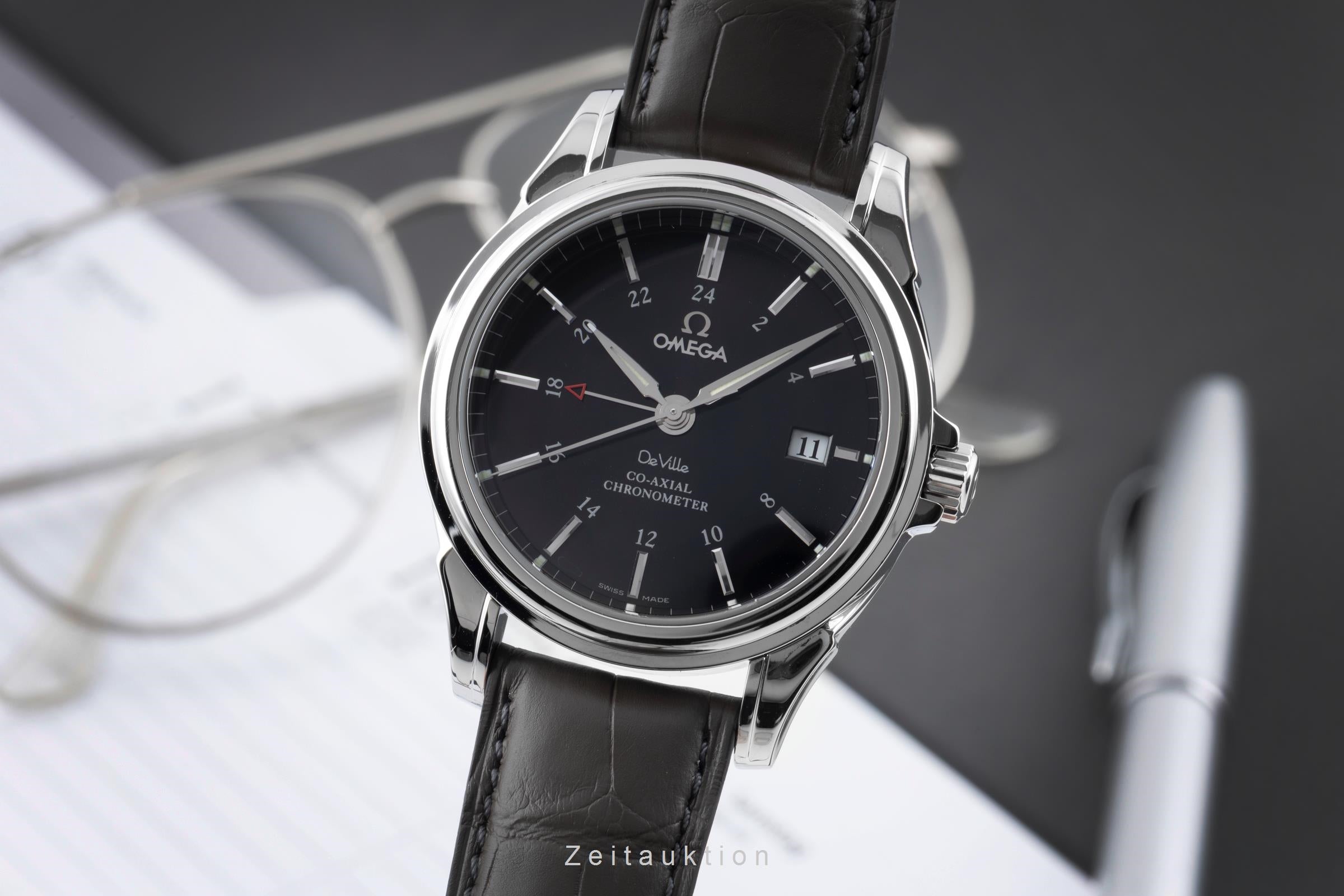 Omega De Ville steel automatic men's watch 4833.51.31 LP: 5000EUR  [2603992]