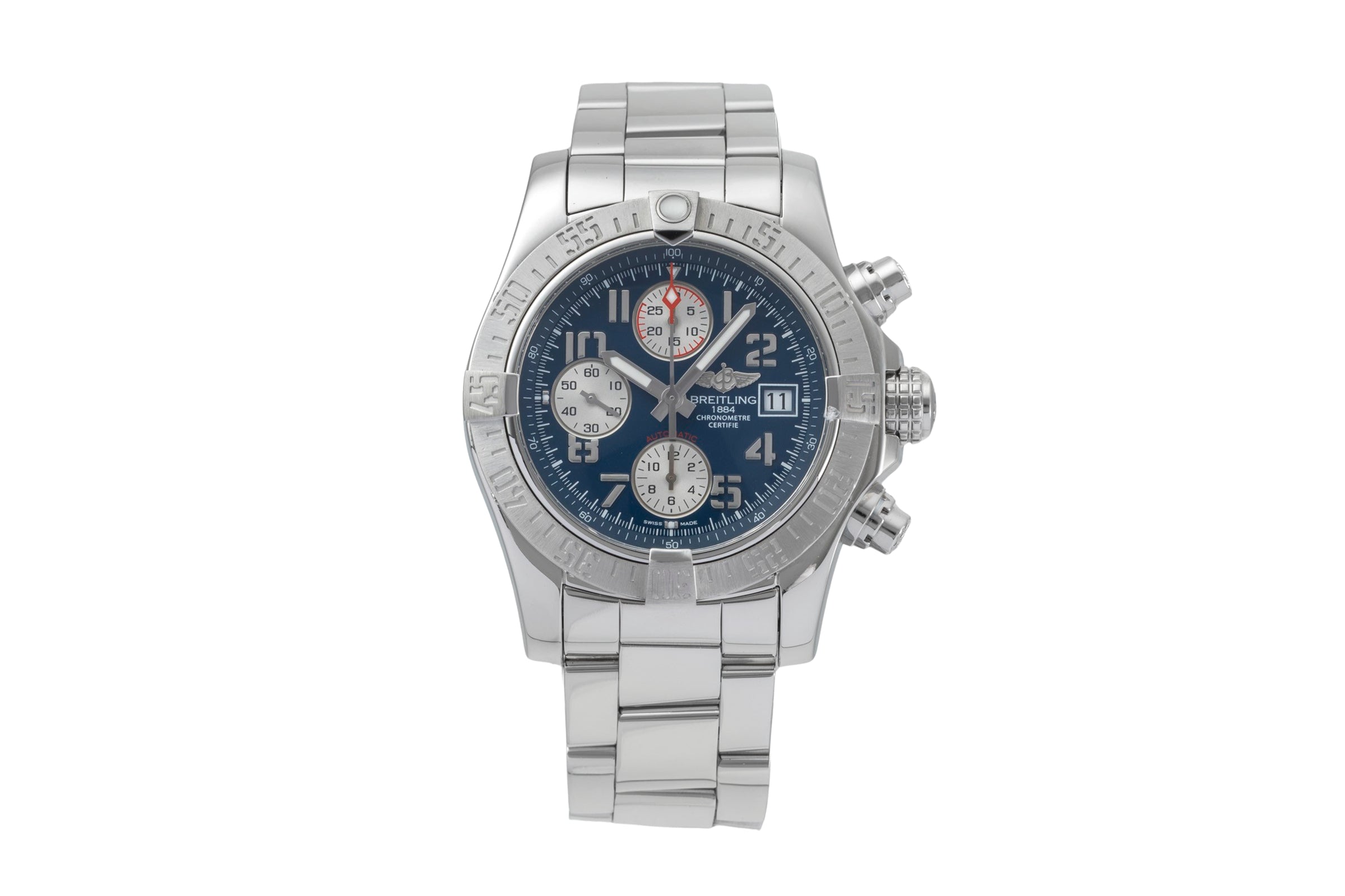 Breitling Avenger II chronograph steel automatic men's watch A1338111.C870  [2603993]