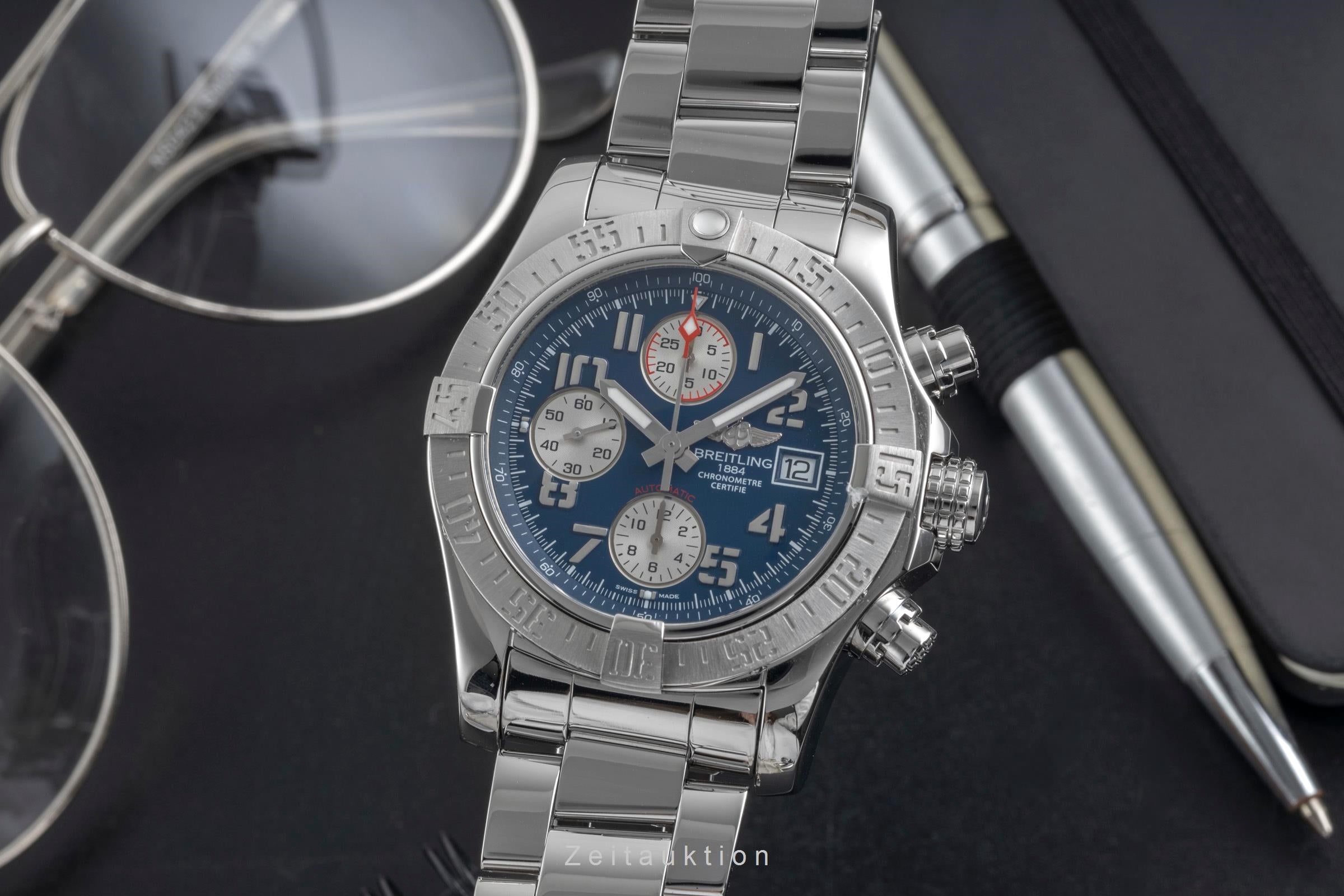 Breitling Avenger II chronograph steel automatic men's watch A1338111.C870  [2603993]