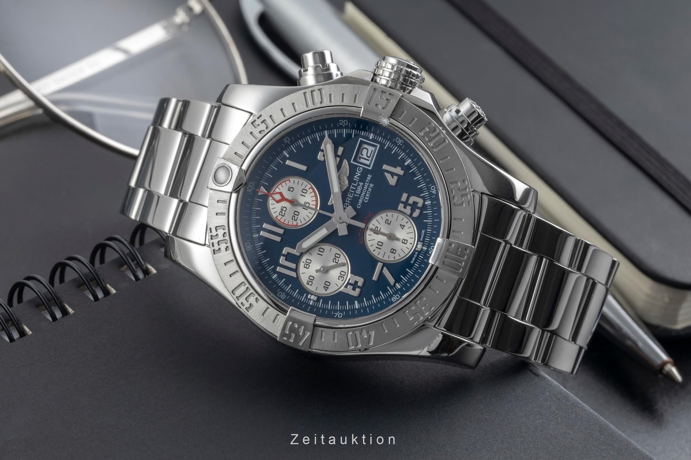 Breitling Avenger II chronograph steel automatic men's watch A1338111.C870  [2603993]