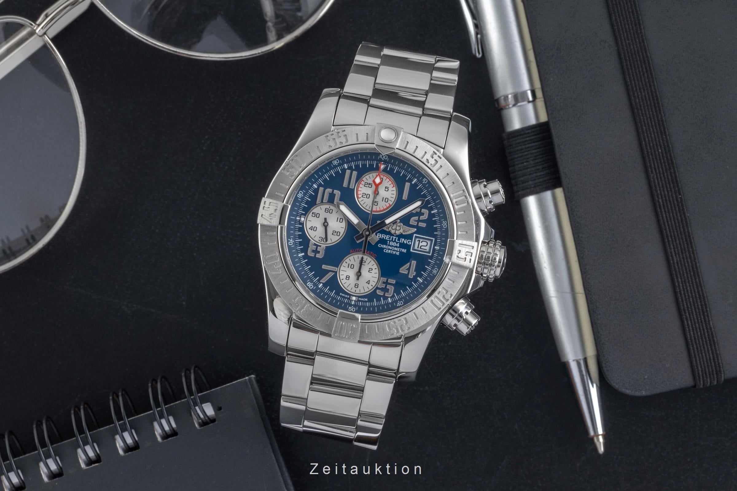 Breitling Avenger II chronograph steel automatic men's watch A1338111.C870  [2603993]