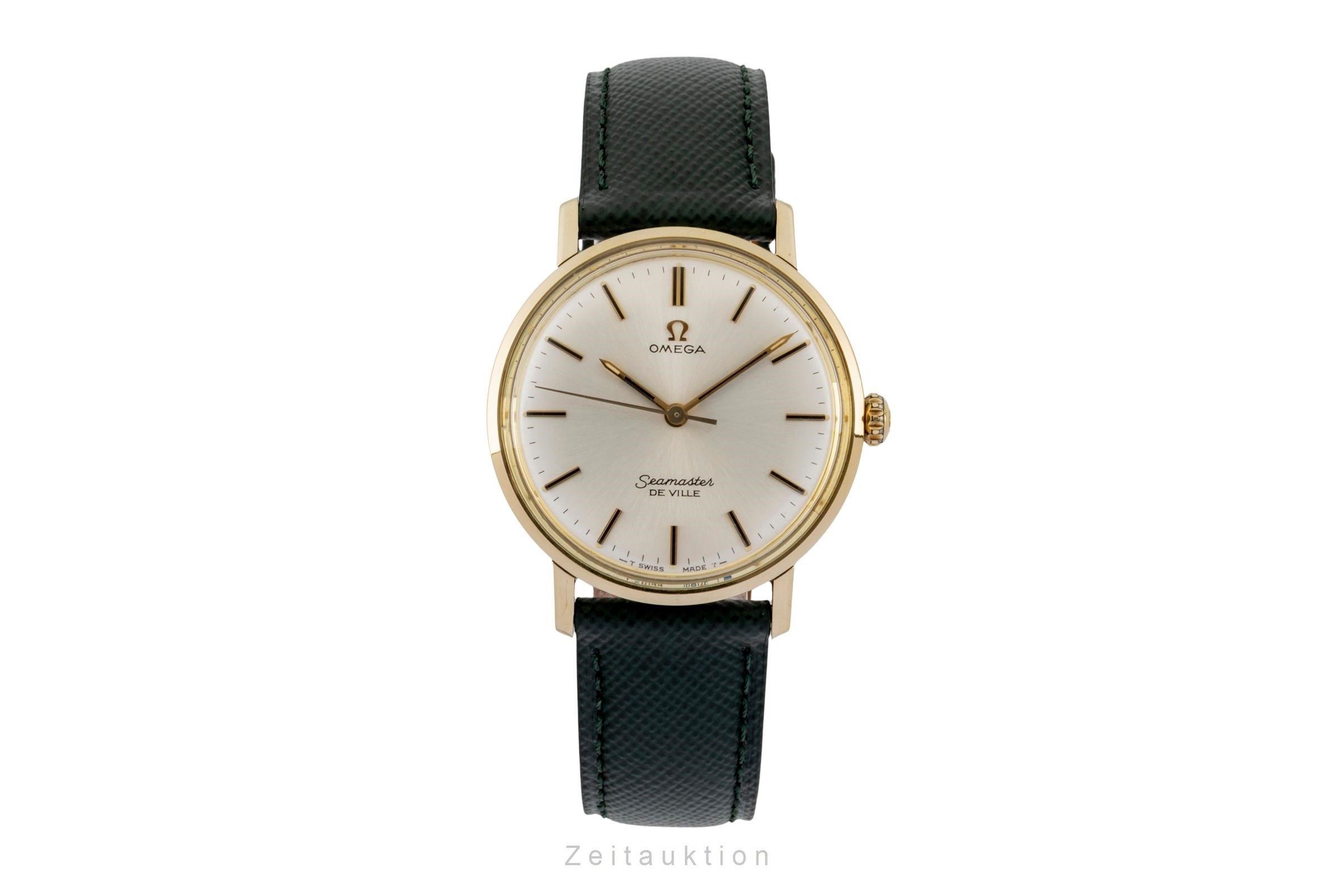 Omega Seamaster acero / oro cuerda manual reloj para caballeros 135.020 Vintage  [2603999]