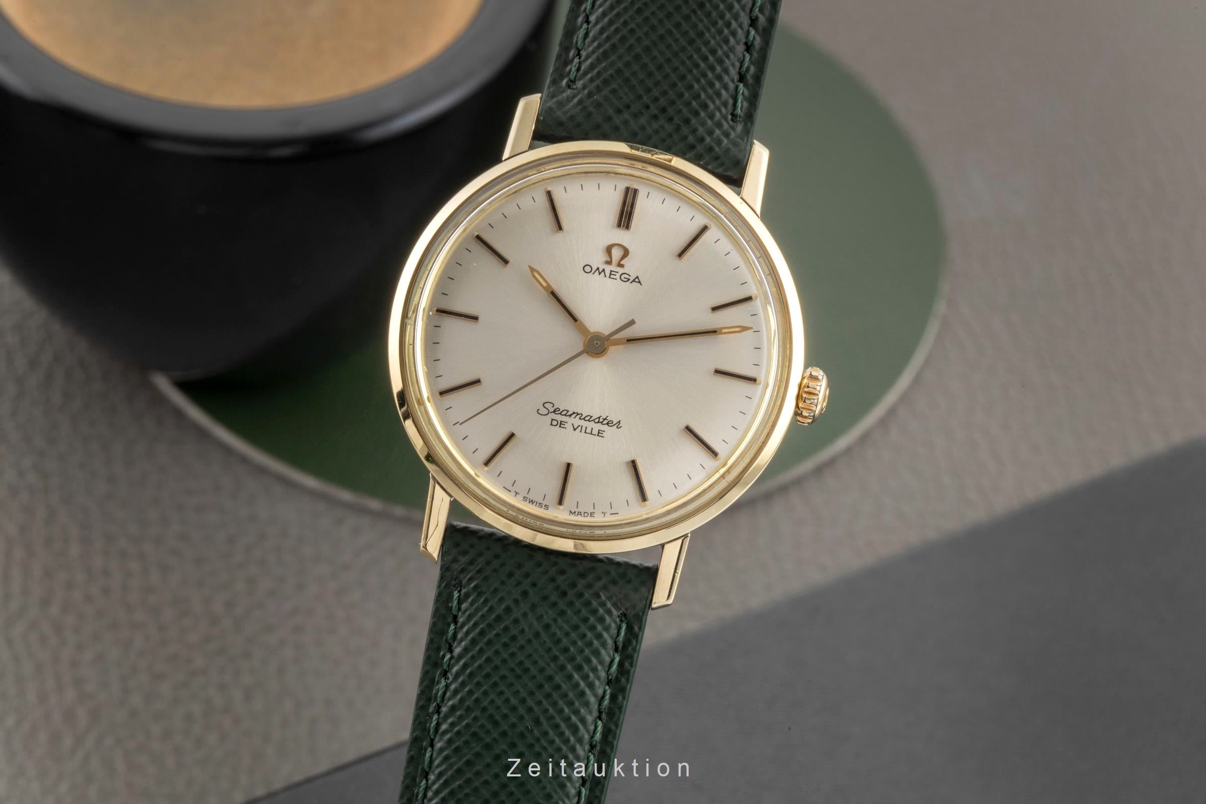 Omega Seamaster acero / oro cuerda manual reloj para caballeros 135.020 Vintage  [2603999]