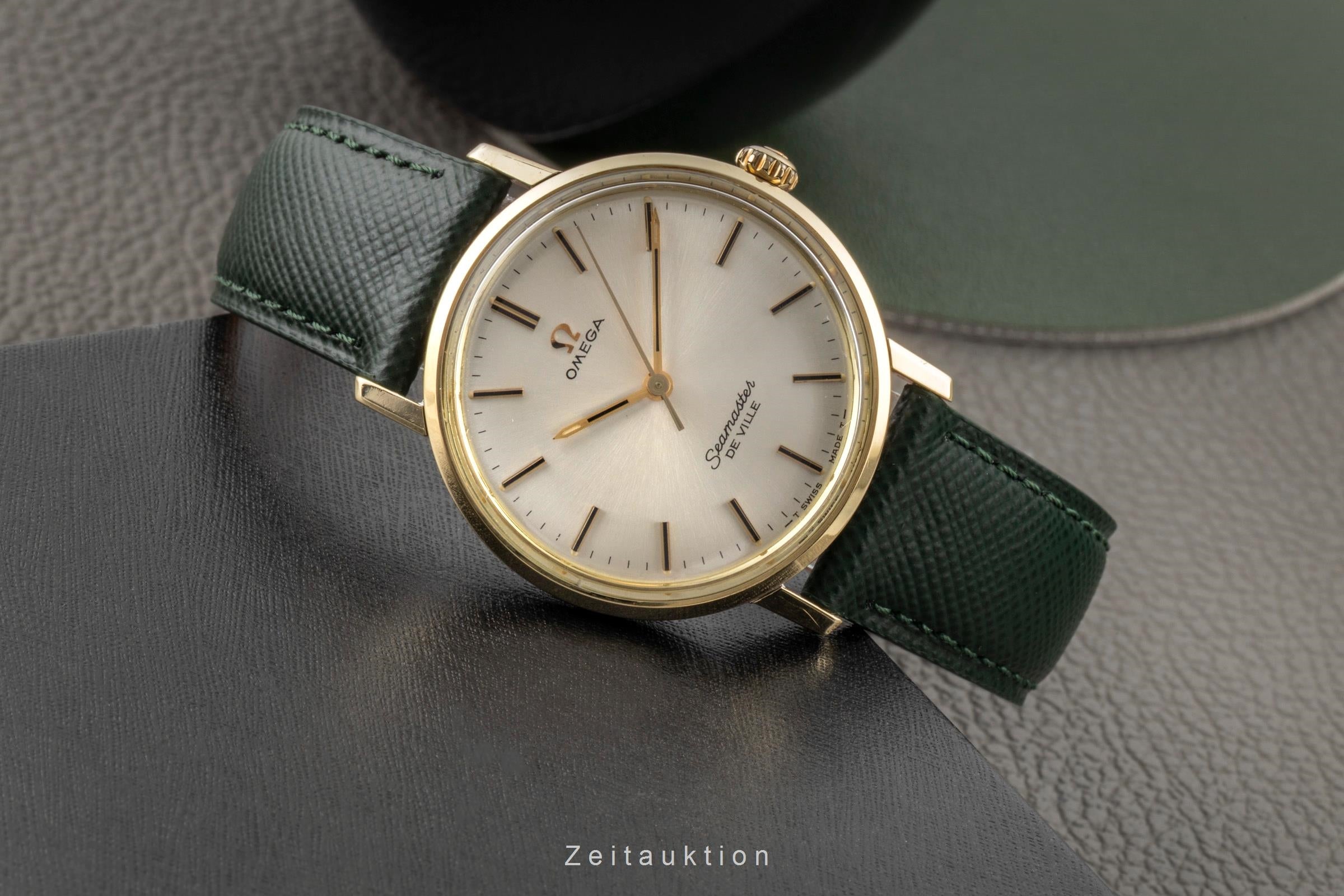 Omega Seamaster acero / oro cuerda manual reloj para caballeros 135.020 Vintage  [2603999]