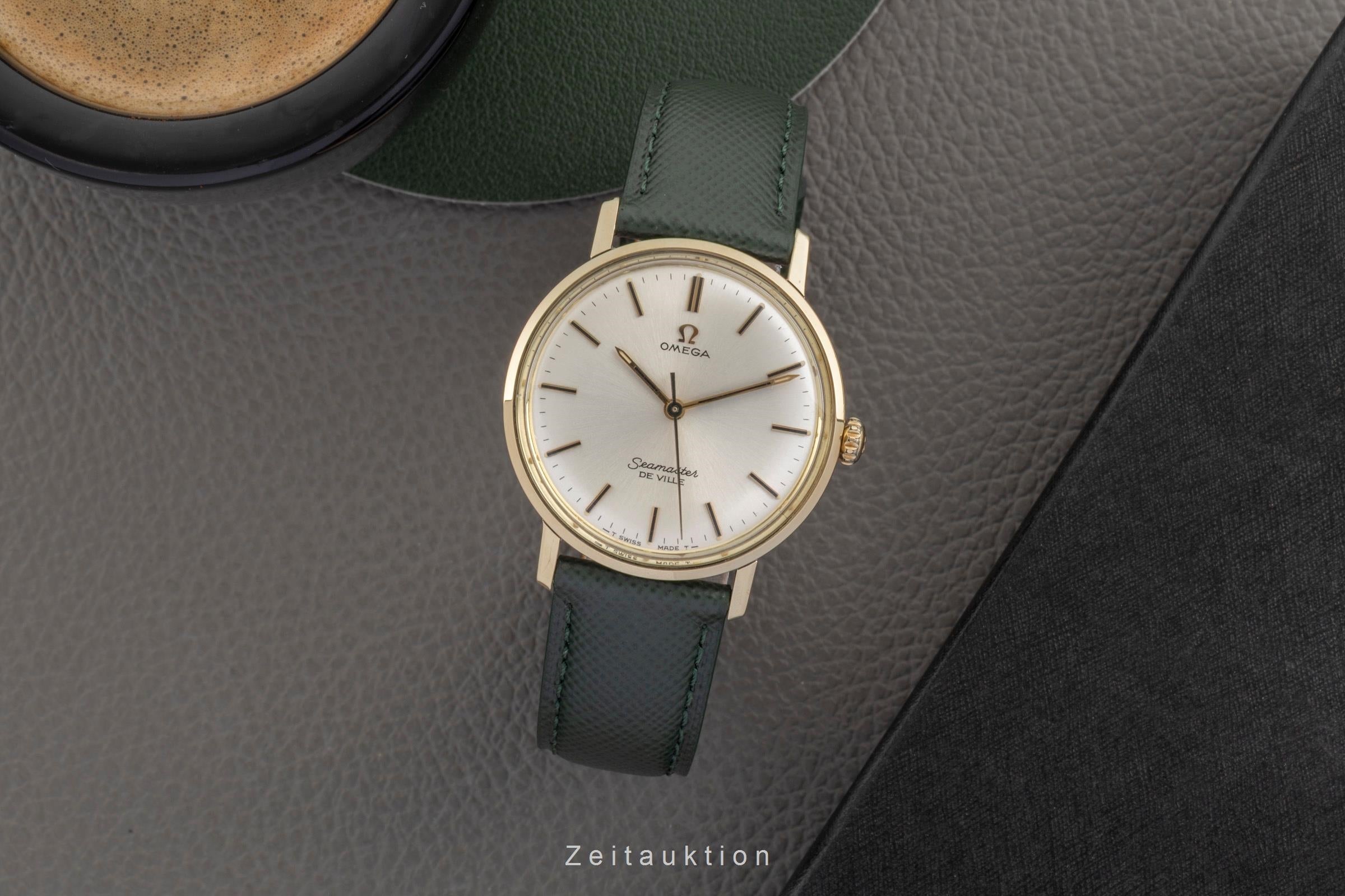 Omega Seamaster acero / oro cuerda manual reloj para caballeros 135.020 Vintage  [2603999]