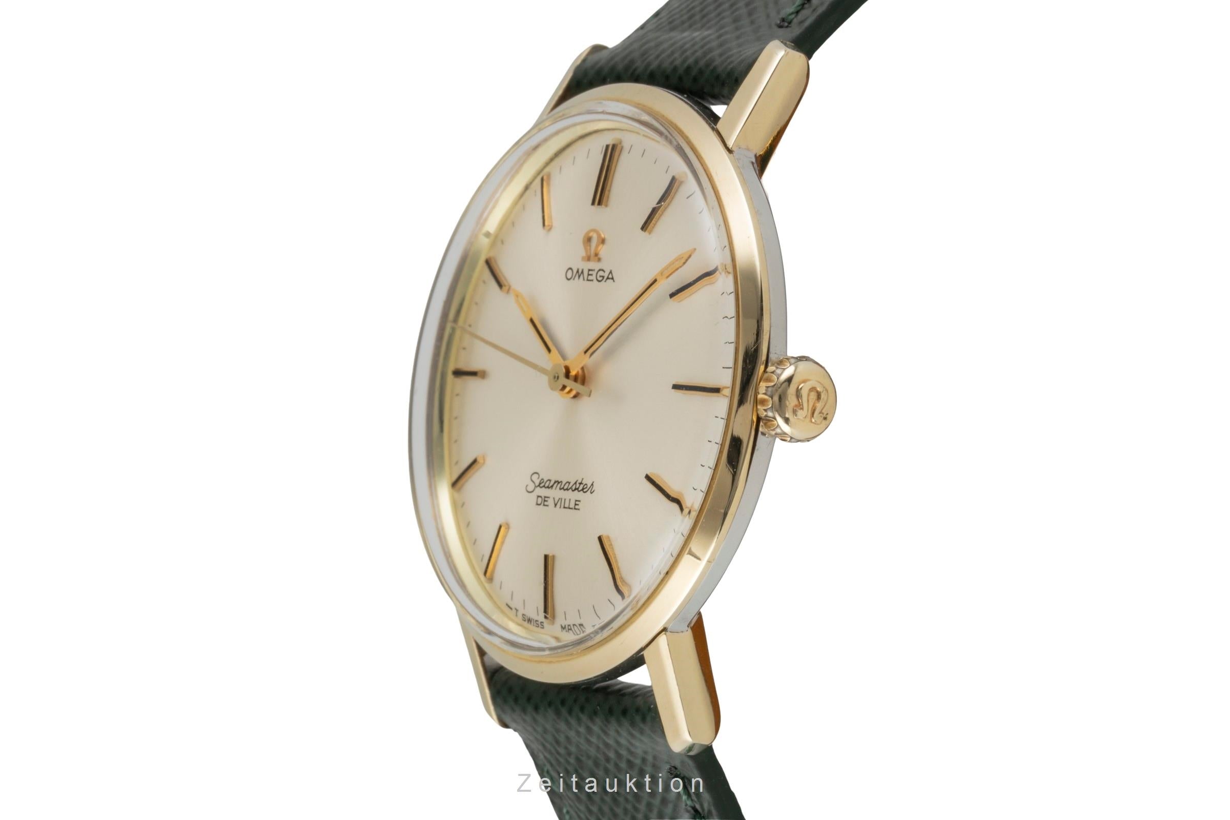 Omega Seamaster acero / oro cuerda manual reloj para caballeros 135.020 Vintage  [2603999]