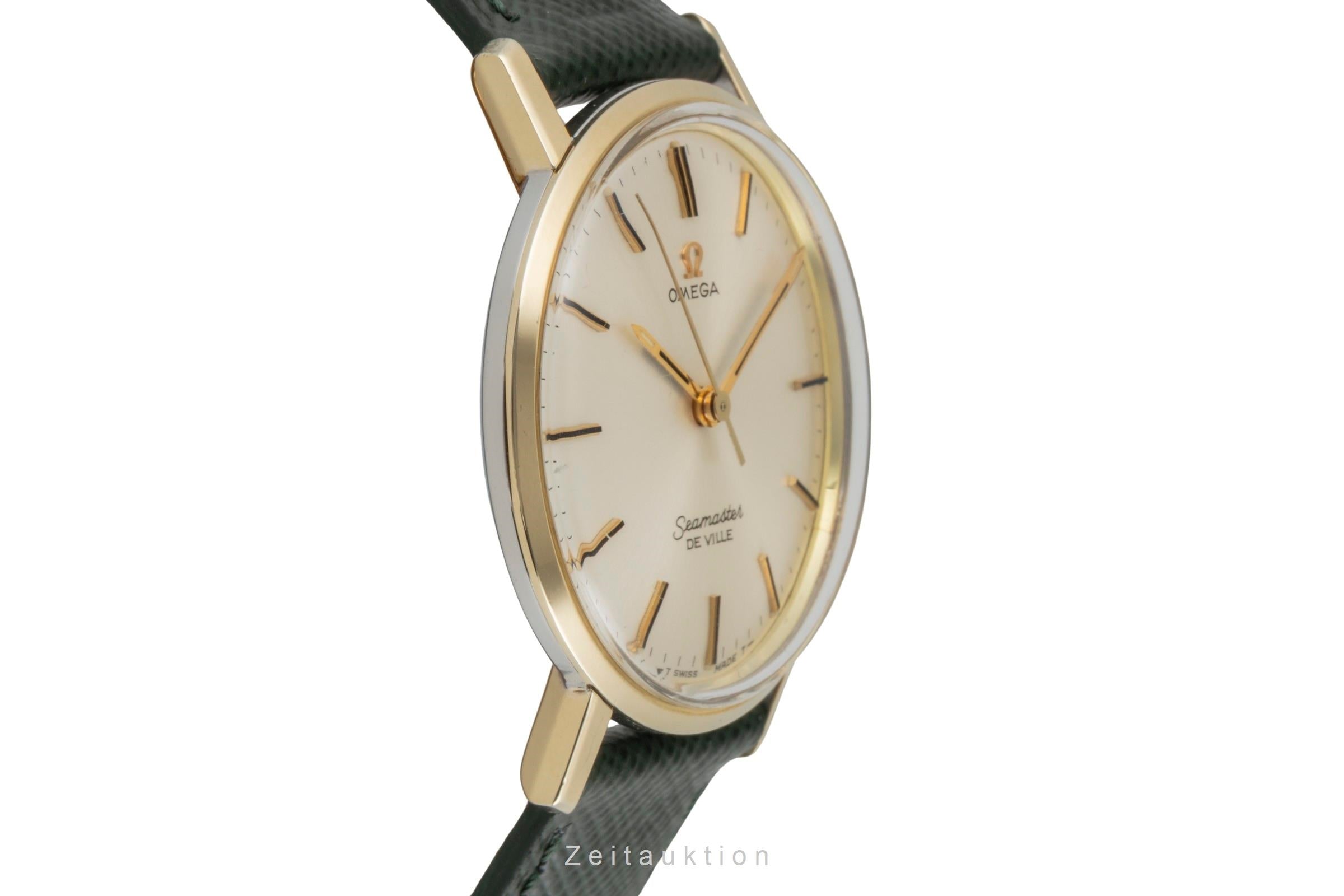 Omega Seamaster acero / oro cuerda manual reloj para caballeros 135.020 Vintage  [2603999]