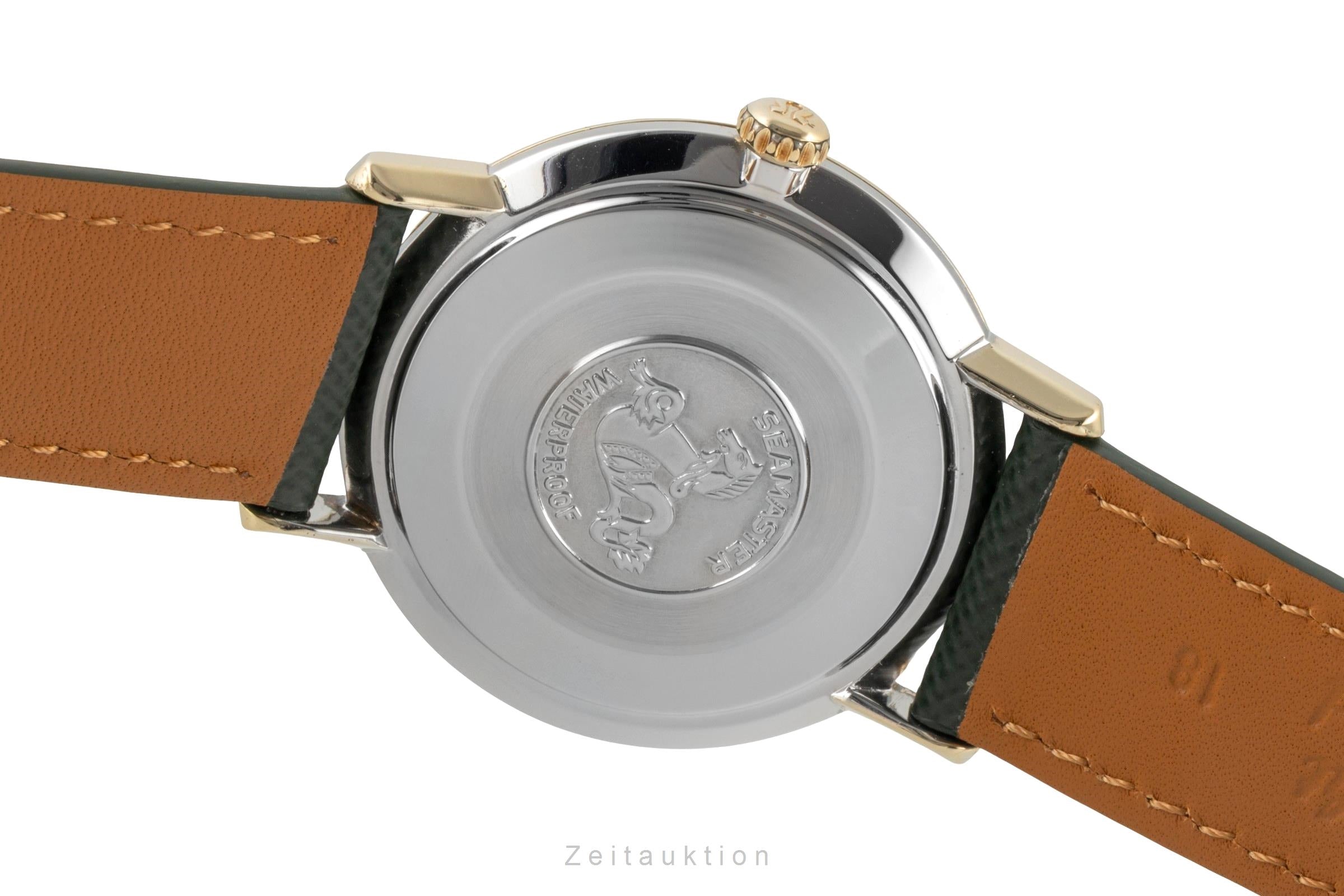 Omega Seamaster acero / oro cuerda manual reloj para caballeros 135.020 Vintage  [2603999]