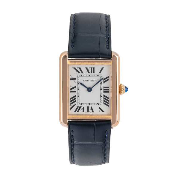 Cartier Tank acero / oro cuarzo reloj para damas  W5200024  [2604003]
