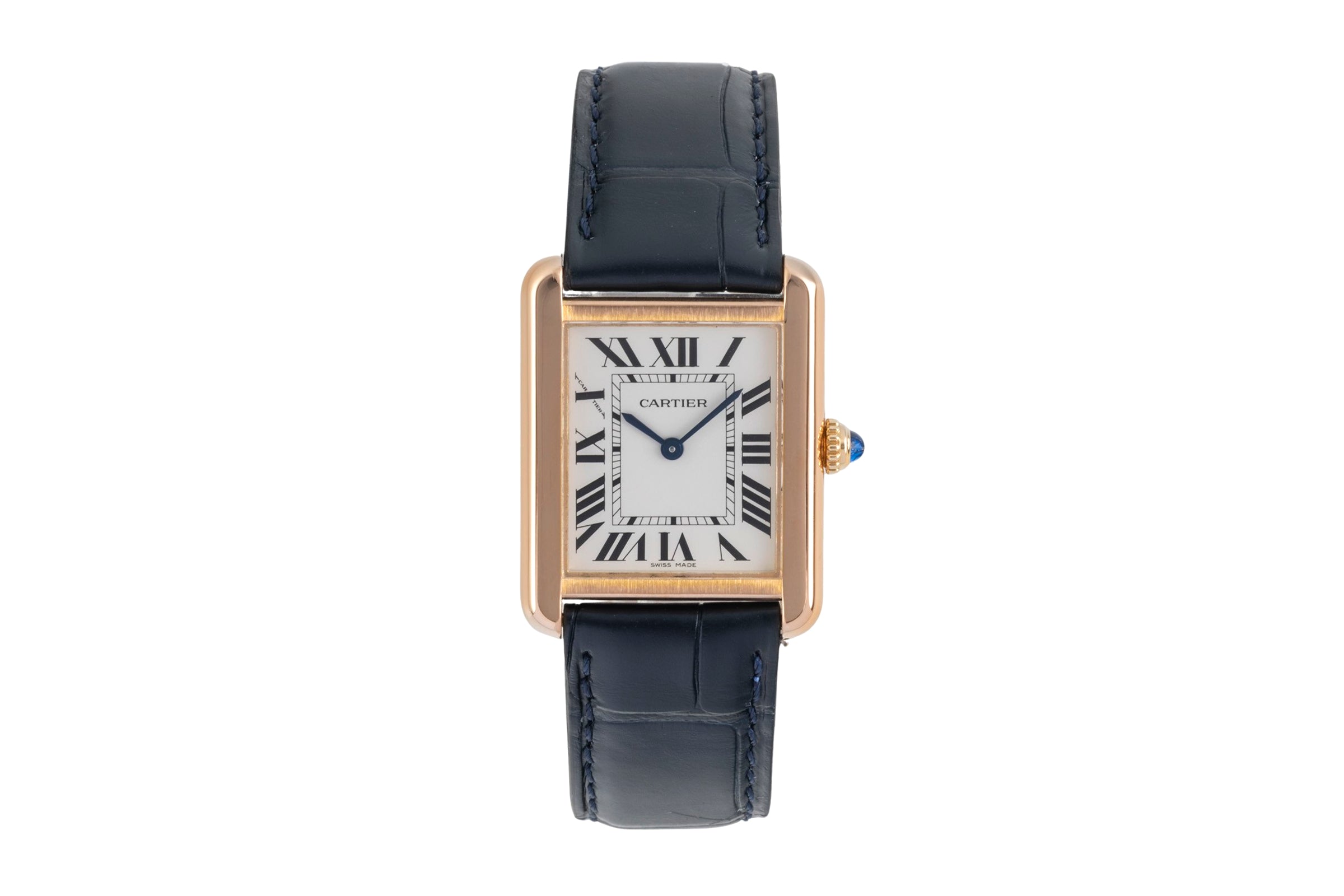 Cartier Tank steel / gold quartz women's watch W5200024  [2604003]