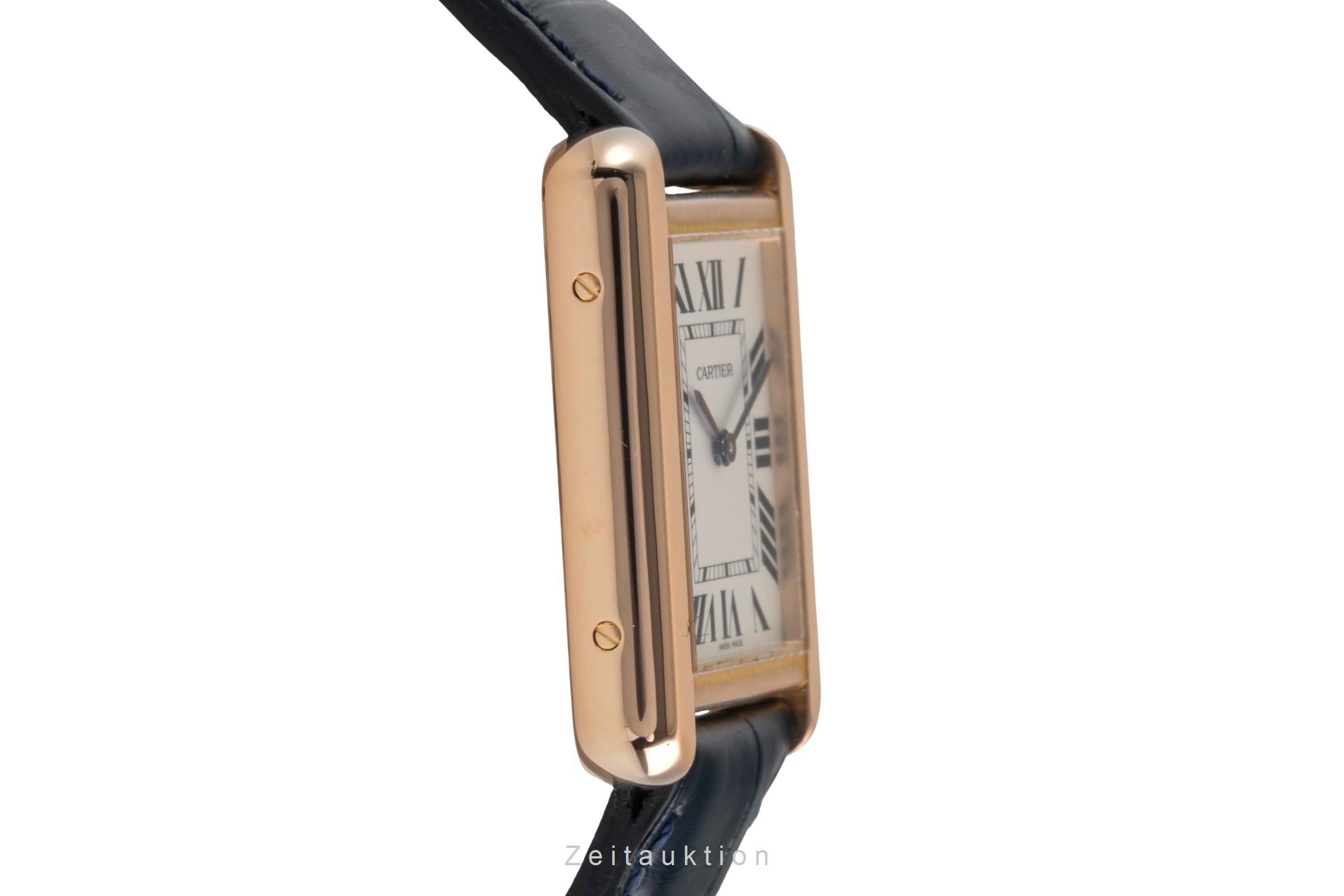 Cartier Tank acero / oro cuarzo reloj para damas  W5200024  [2604003]