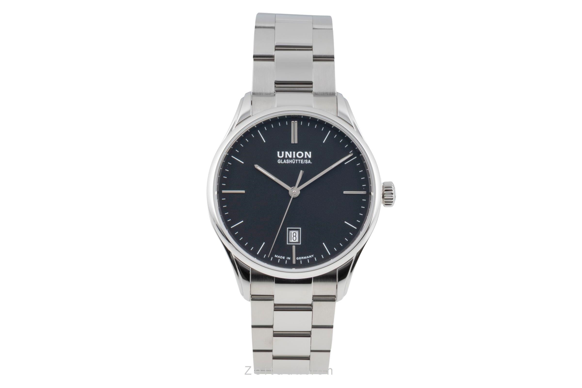 Union Glashütte Viro acero automático reloj para caballeros D011.407.11.051.00  [2604005]
