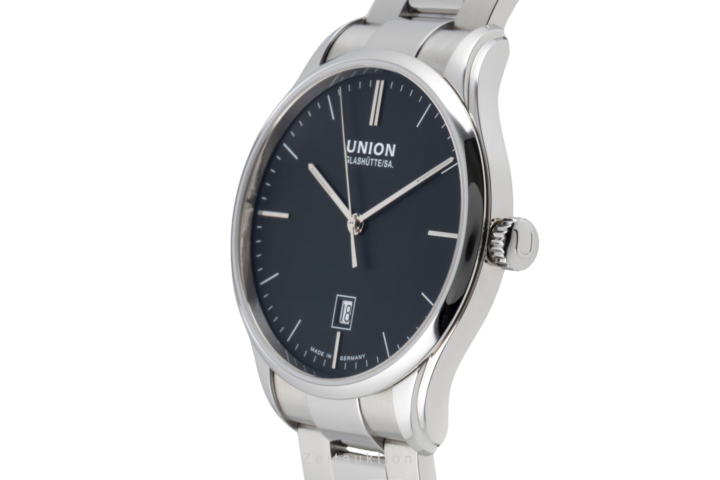 Union Glashütte Viro acero automático reloj para caballeros D011.407.11.051.00  [2604005]