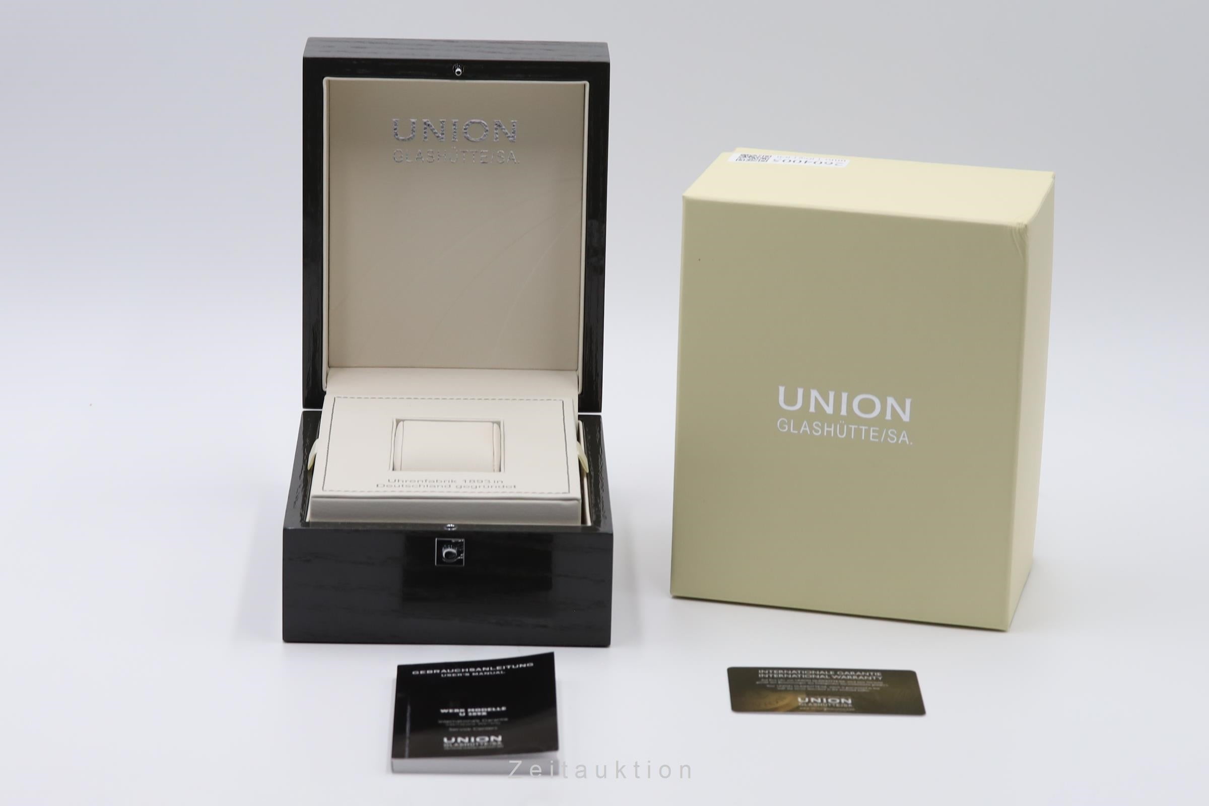 Union Glashütte Viro acero automático reloj para caballeros D011.407.11.051.00  [2604005]