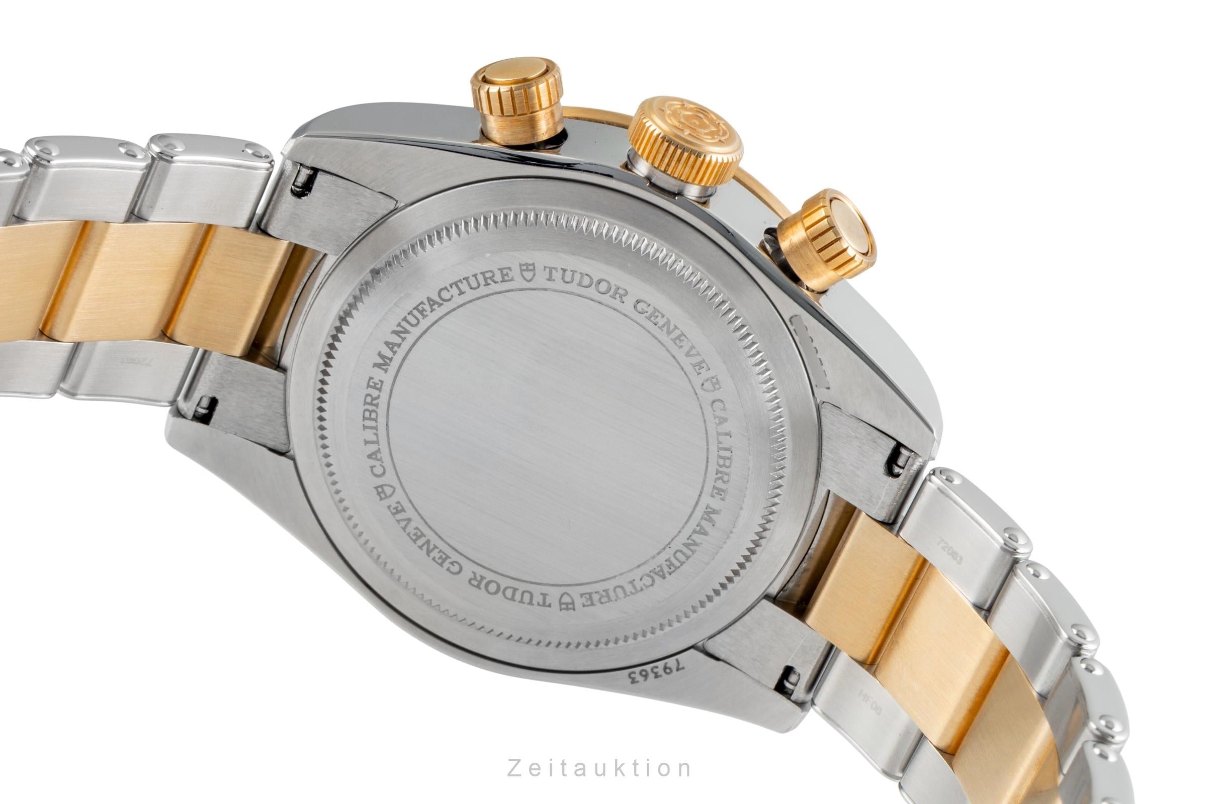 Tudor Black Bay chronographe acier / or  automatique montre pour hommes M79363N-0001 LP: 9790EUR  [2604006]