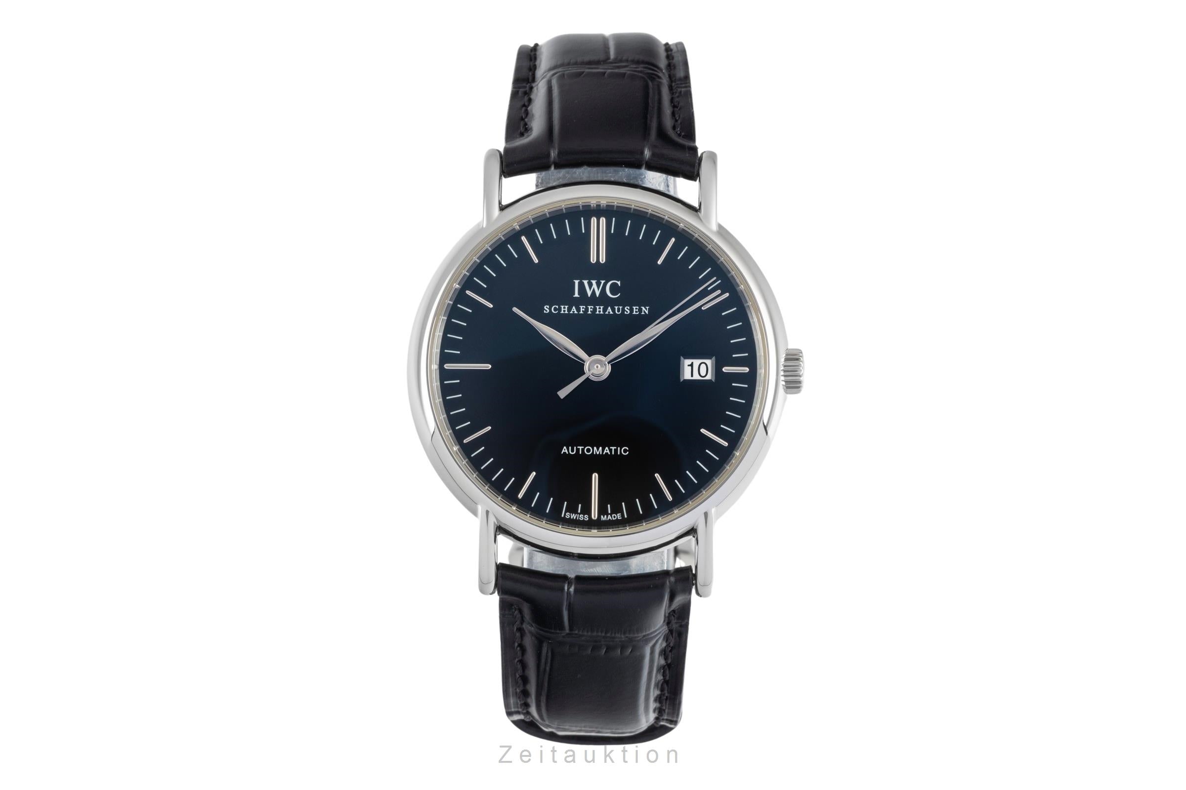 IWC Schaffhausen Portofino Black Dial Automatic Edelstahl Ref. IW356305  [2604008]