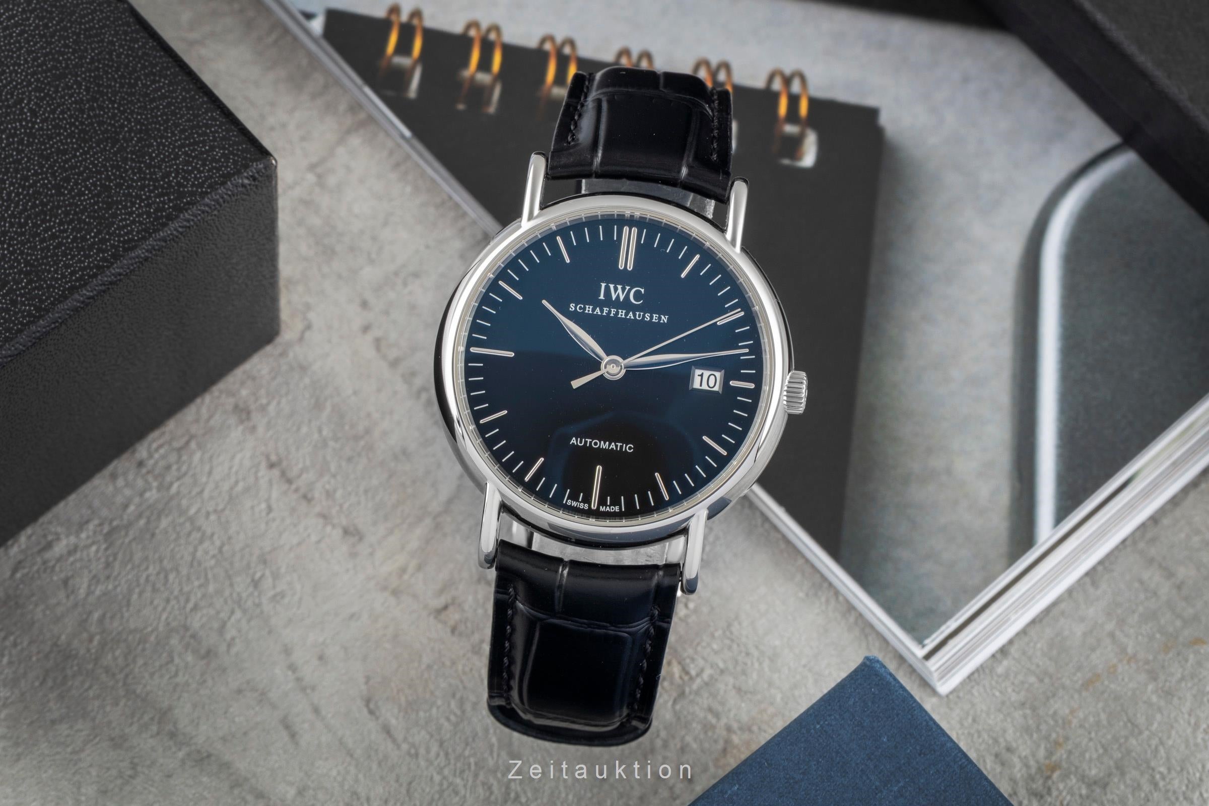 IWC Schaffhausen Portofino Black Dial Automatic Edelstahl Ref. IW356305  [2604008]