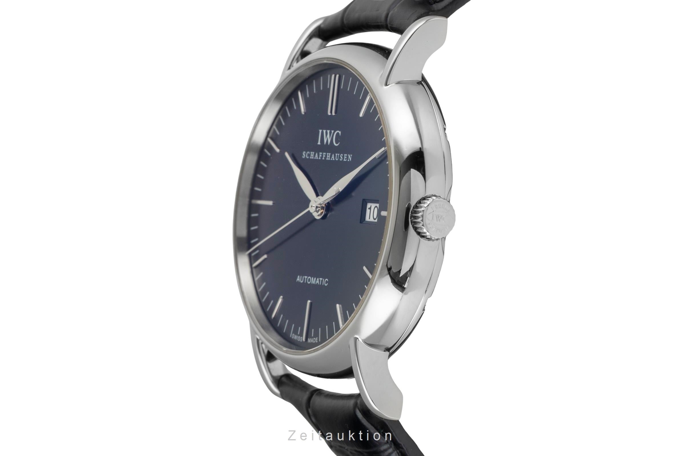 IWC Schaffhausen Portofino Black Dial Automatic Edelstahl Ref. IW356305  [2604008]