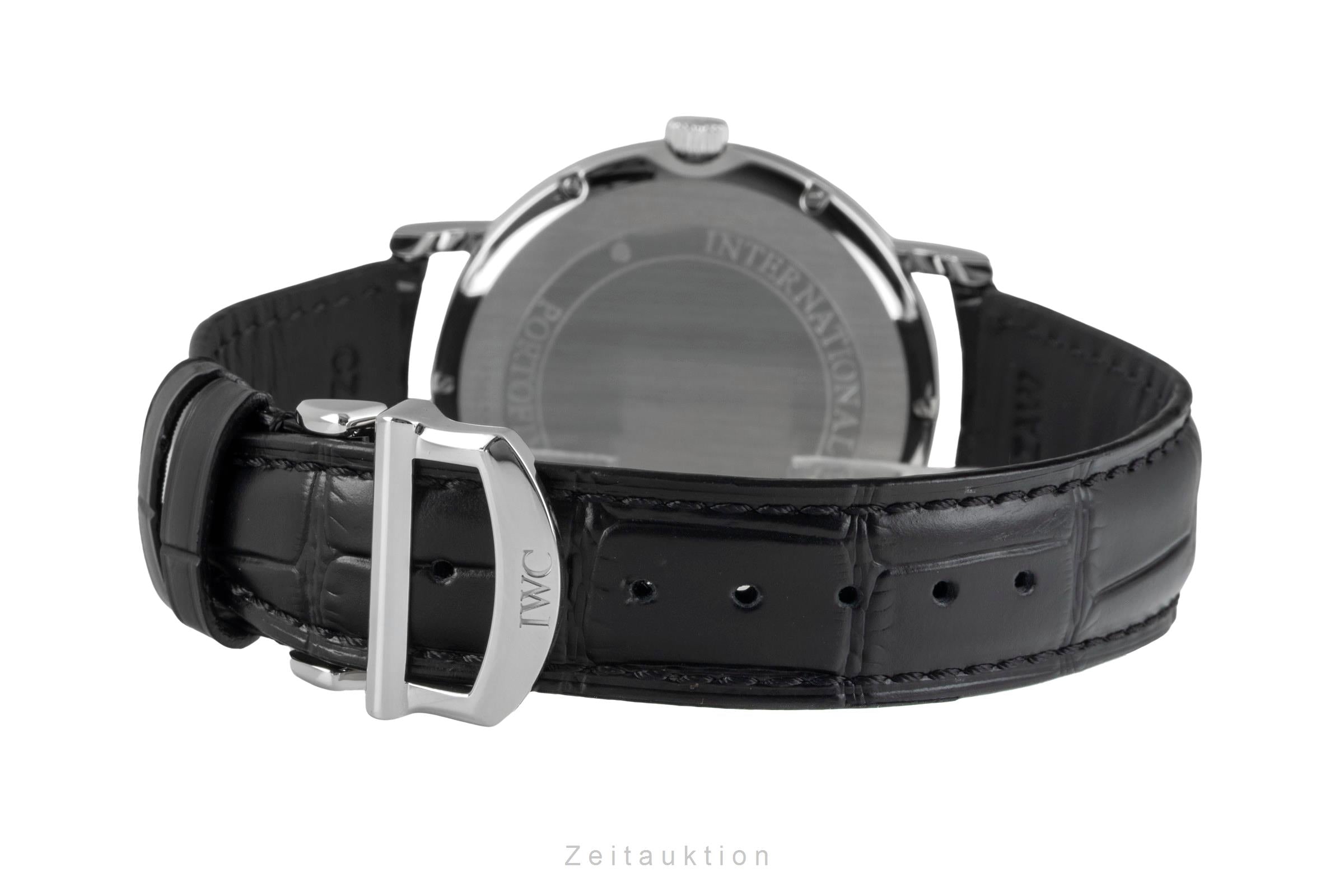 IWC Schaffhausen Portofino Black Dial Automatic Edelstahl Ref. IW356305  [2604008]