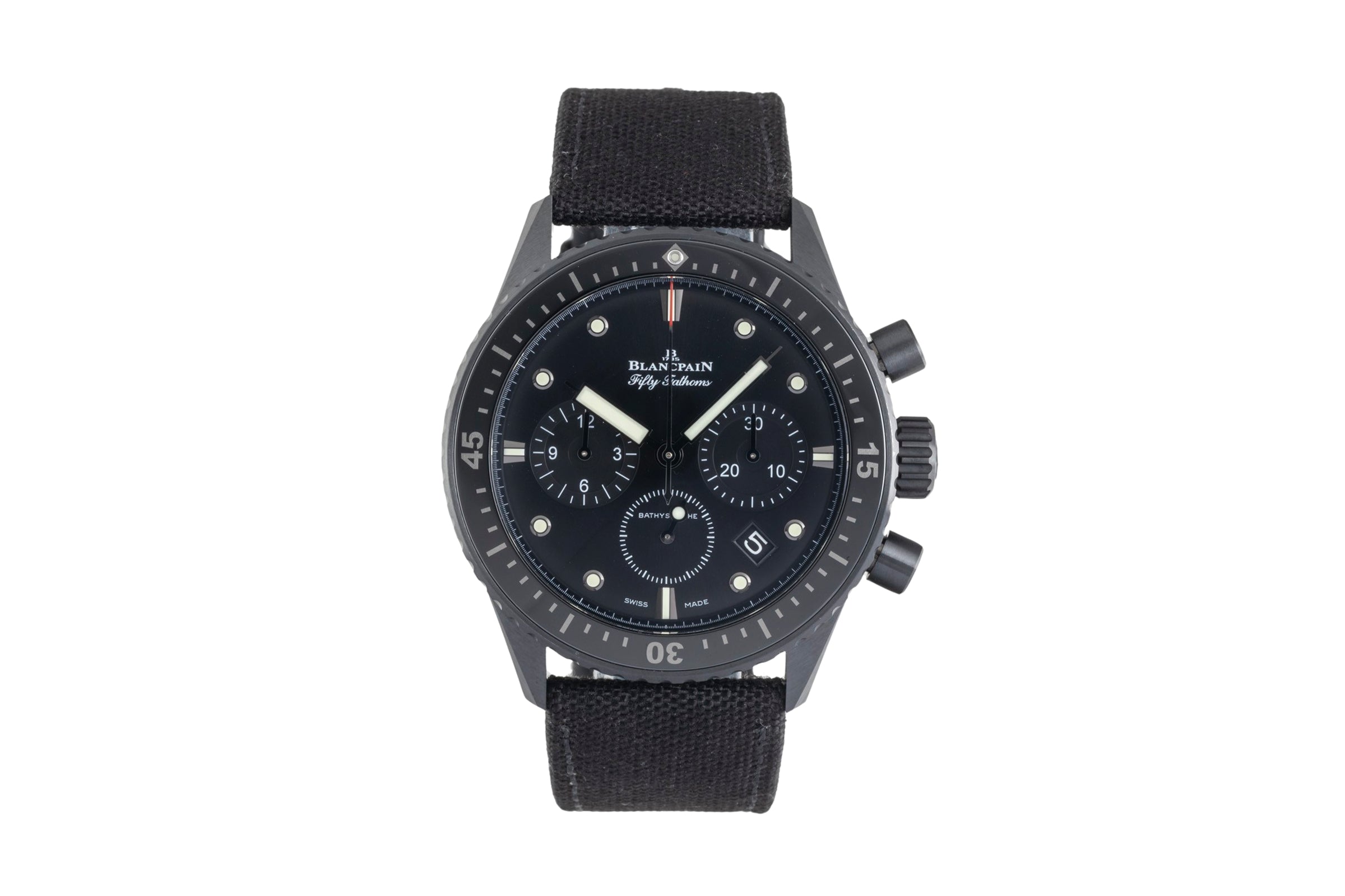 Blancpain Fifty Fathoms Bathyscaphe Chronograph Flyback Keramik 5200-0130-B52A	  [2604010]