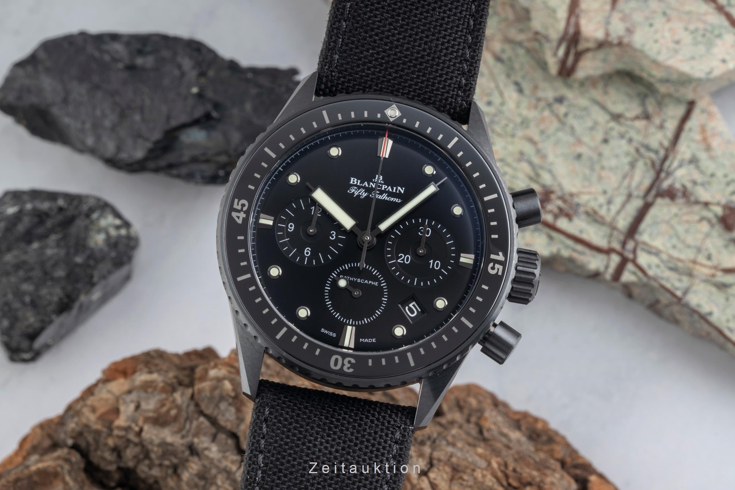 Blancpain Fifty Fathoms Bathyscaphe Chronograph Flyback Keramik 5200-0130-B52A	  [2604010]
