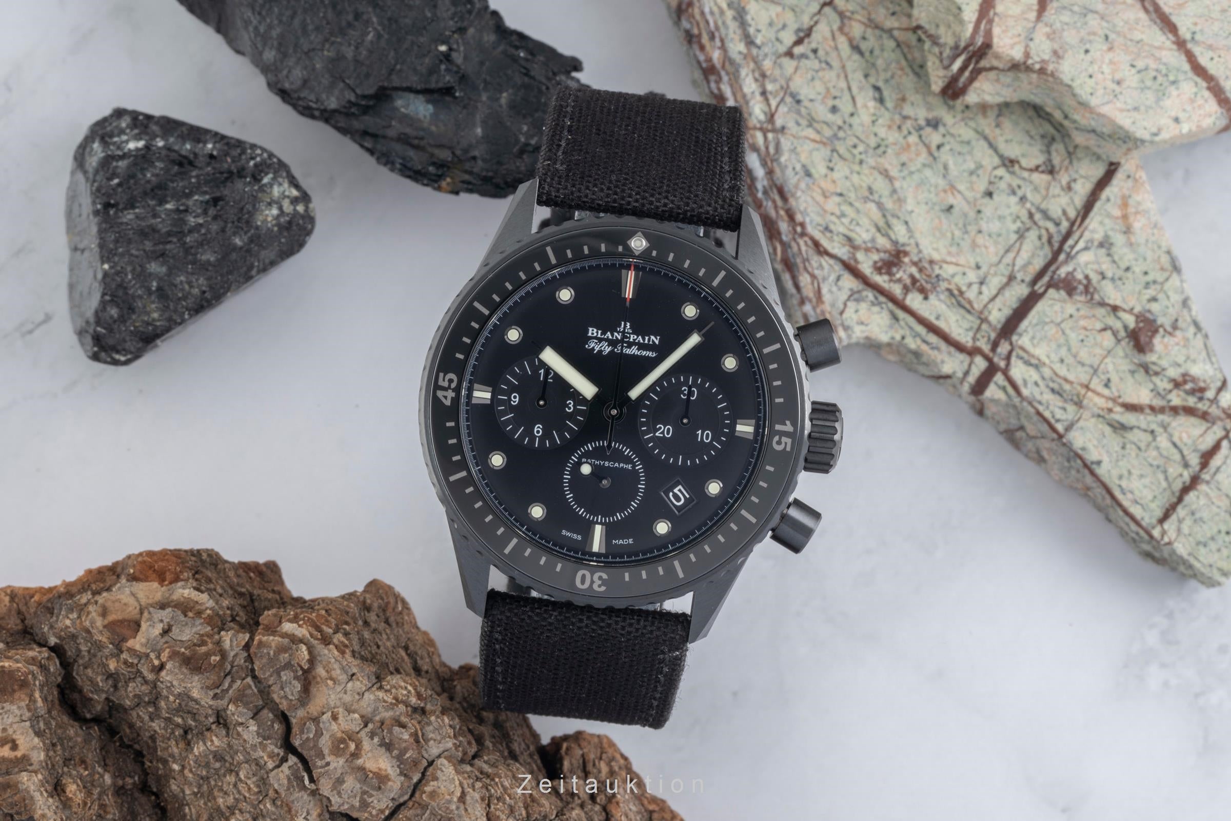 Blancpain Fifty Fathoms Bathyscaphe Chronograph Flyback Keramik 5200-0130-B52A	  [2604010]
