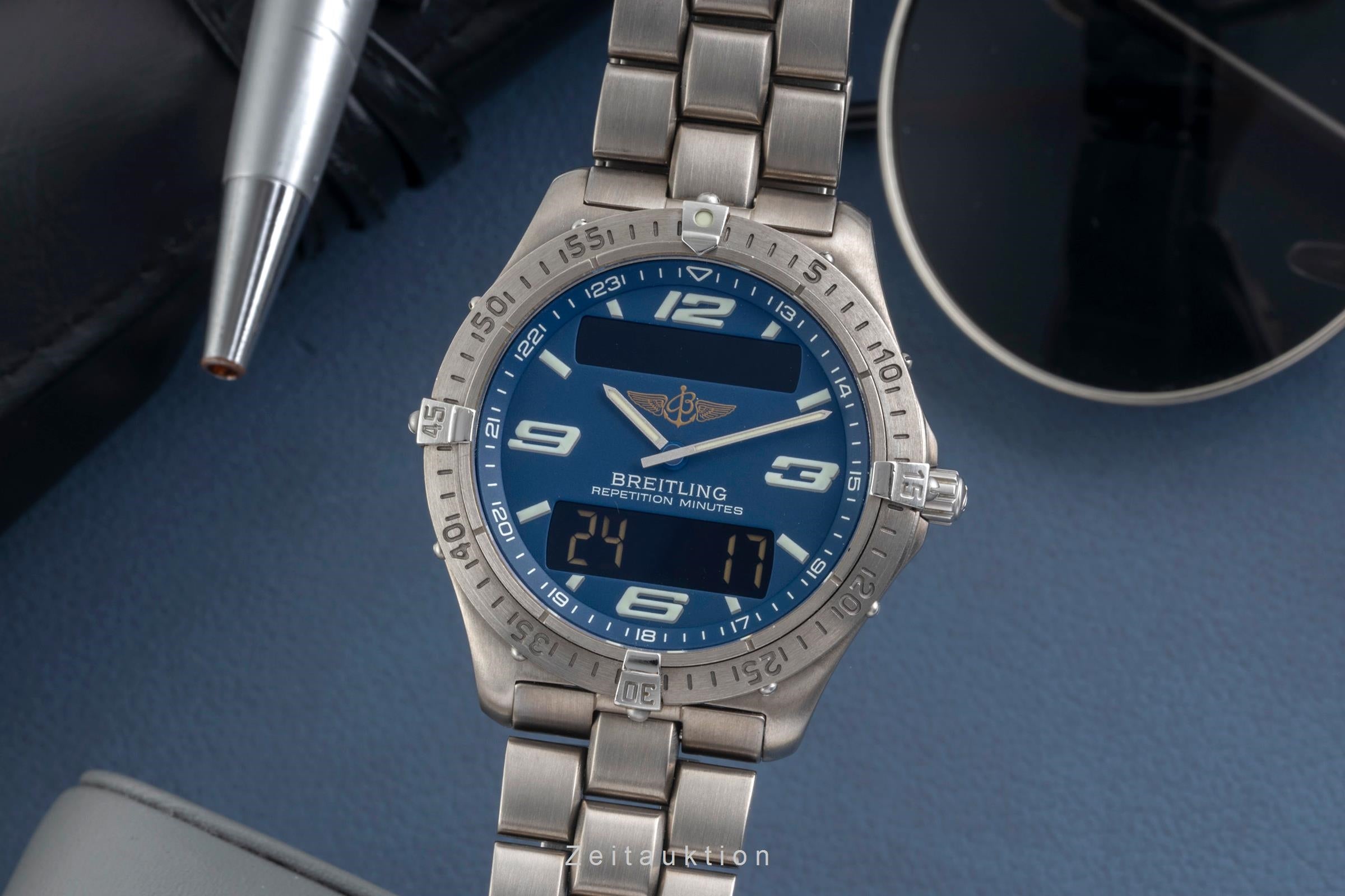 Breitling Aerospace chronographe titane  quartz montre pour hommes E65362-078P  [2604014]