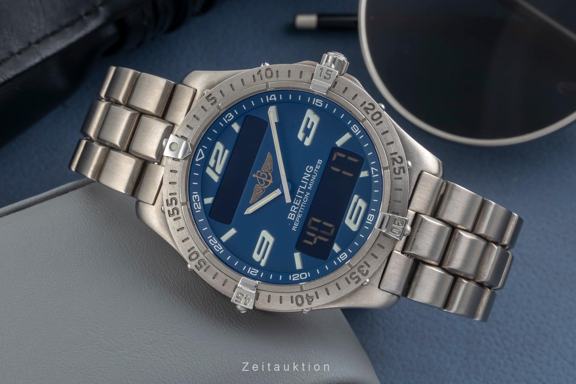 Breitling Aerospace chronographe titane  quartz montre pour hommes E65362-078P  [2604014]