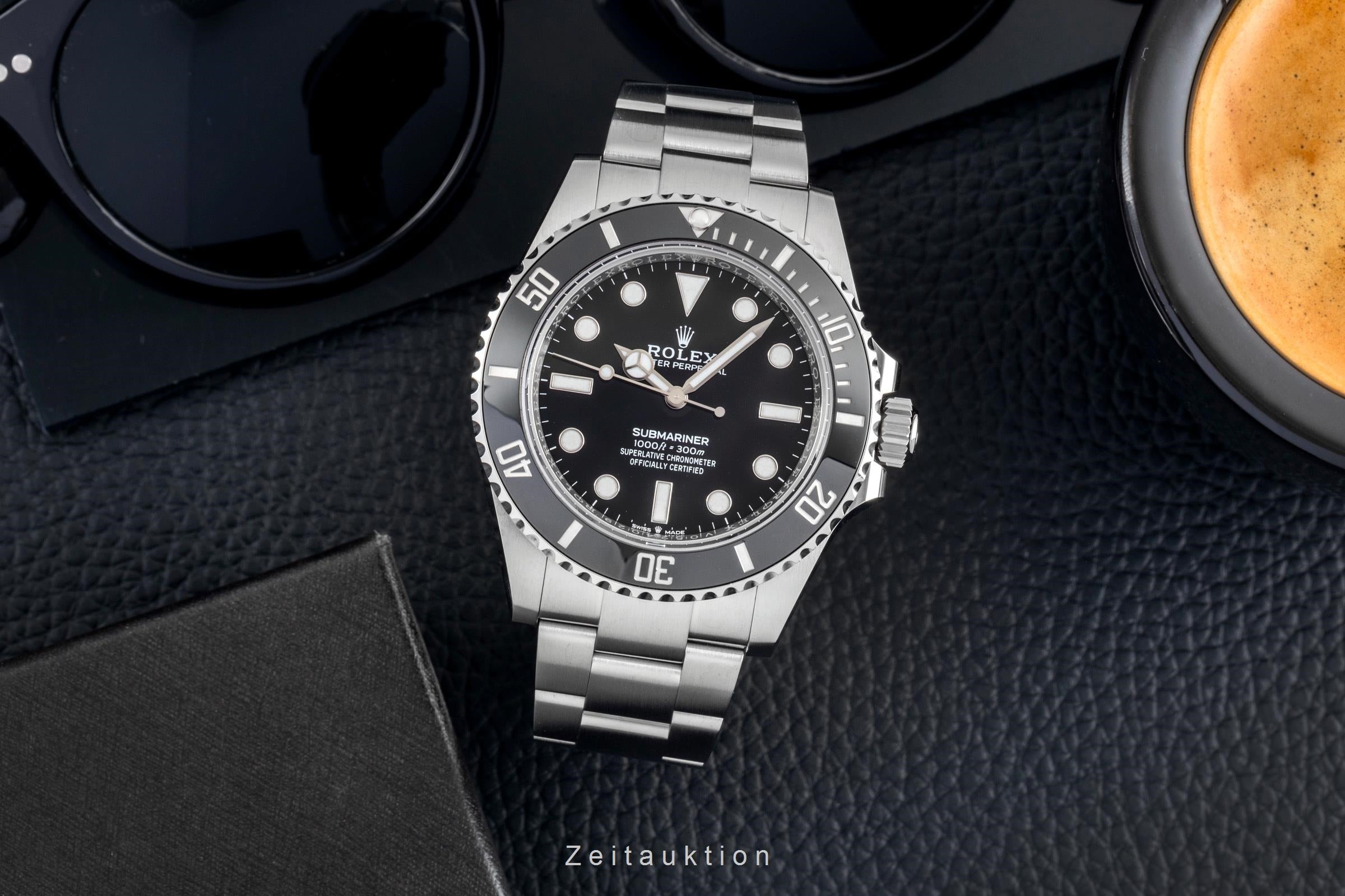 Rolex Submariner acero automático reloj para caballeros 124060  [2604016]
