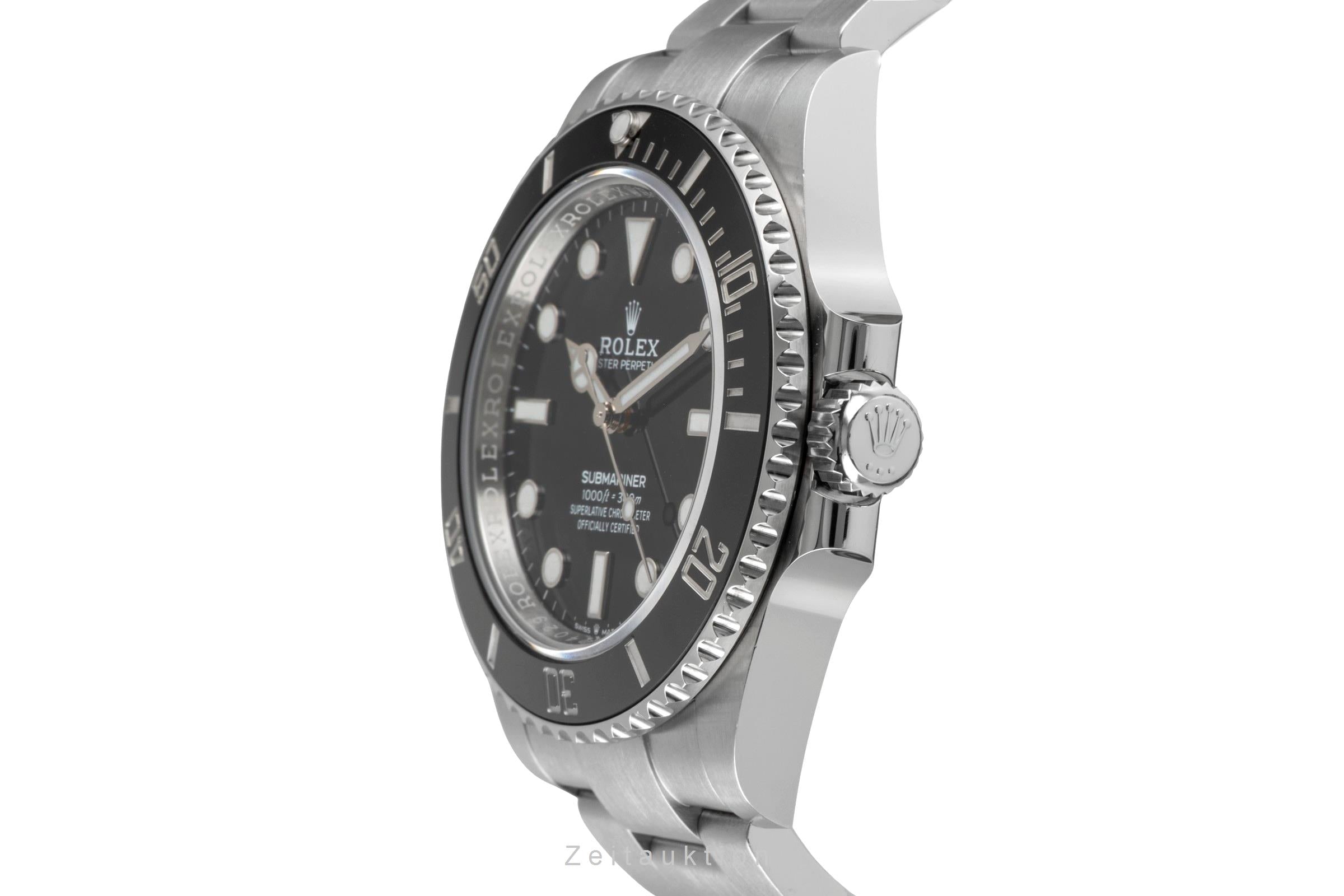 Rolex Submariner acero automático reloj para caballeros 124060  [2604016]