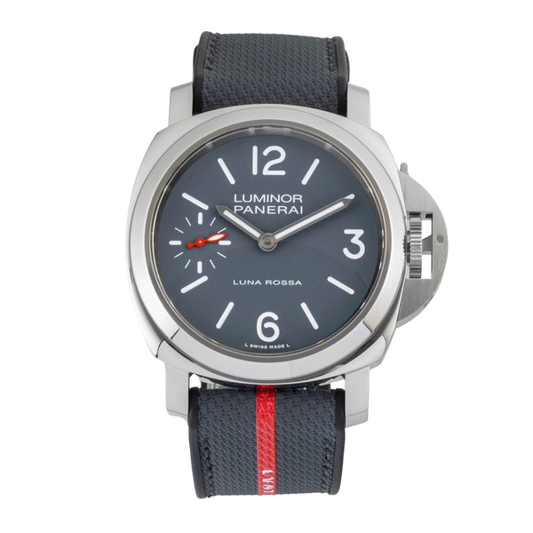 Panerai Luminor  acero cuerda manual reloj para caballeros PAM01653 LP: 6700EUR  [2604018]